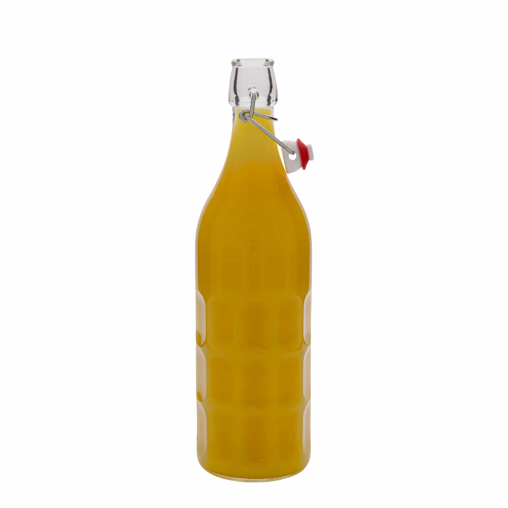 Staklena flaša 1.000 ml Moresca, otvor: Zatvarač sa žicom