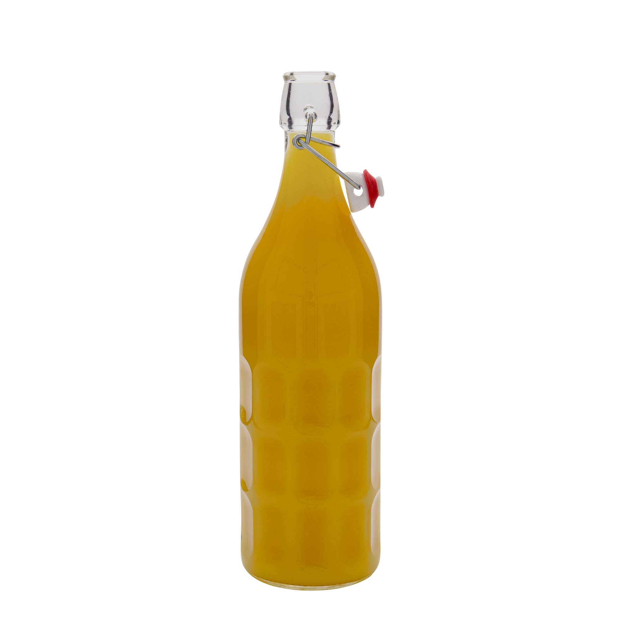 1.000 ml staklena boca Moresca, otvor: zatvarač sa kopčom 1.000 ml staklena boca Moresca, otvor: zatvarač sa kopčom