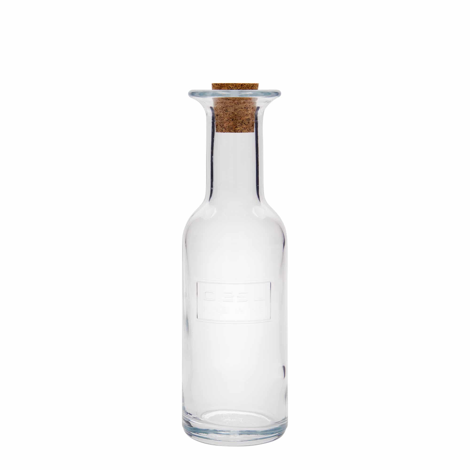 250 ml staklena boca „Optima Fine Wine“, grlo: čep