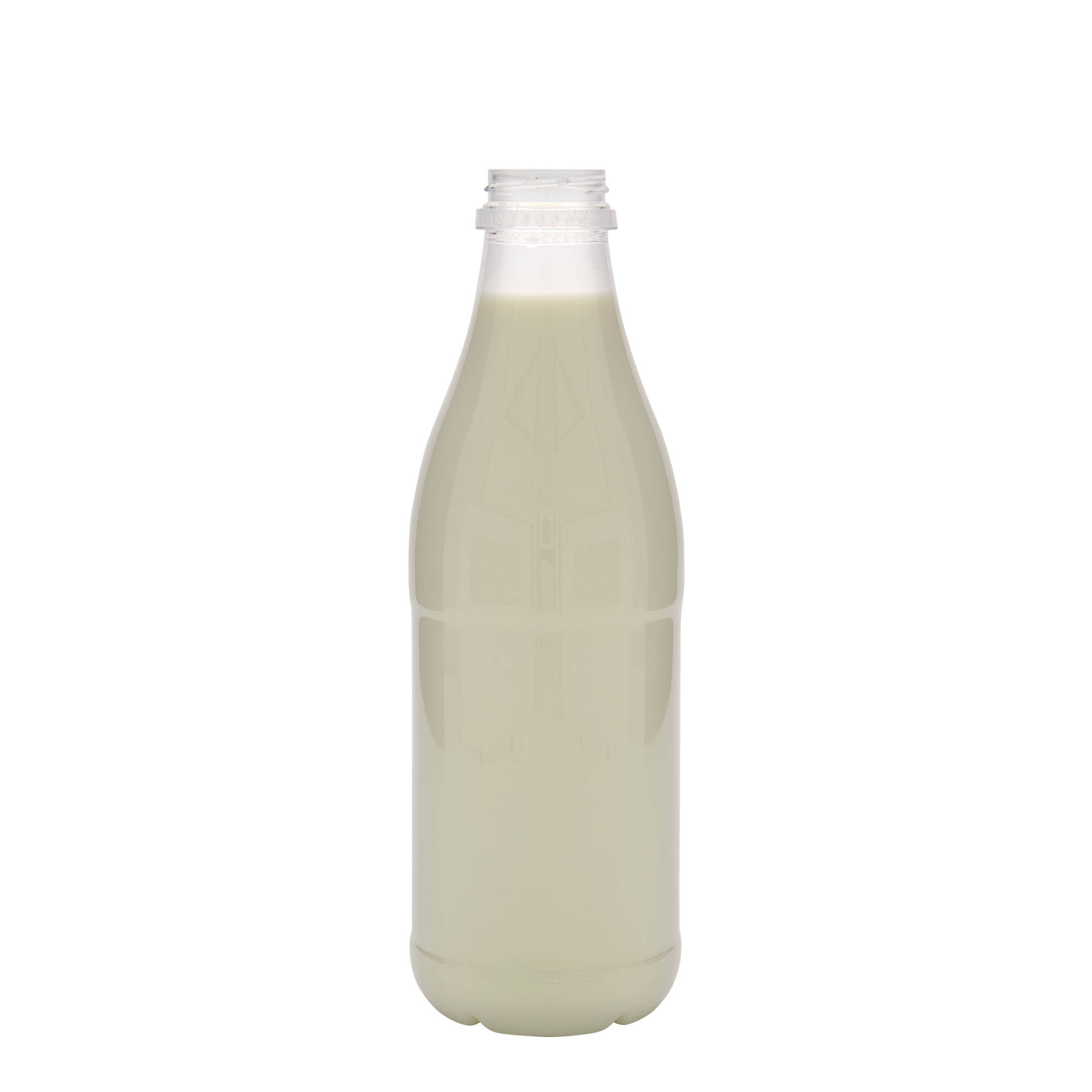 1.000 ml PET boca „Mlijeko i sok“, plastika, otvor: 38 mm
