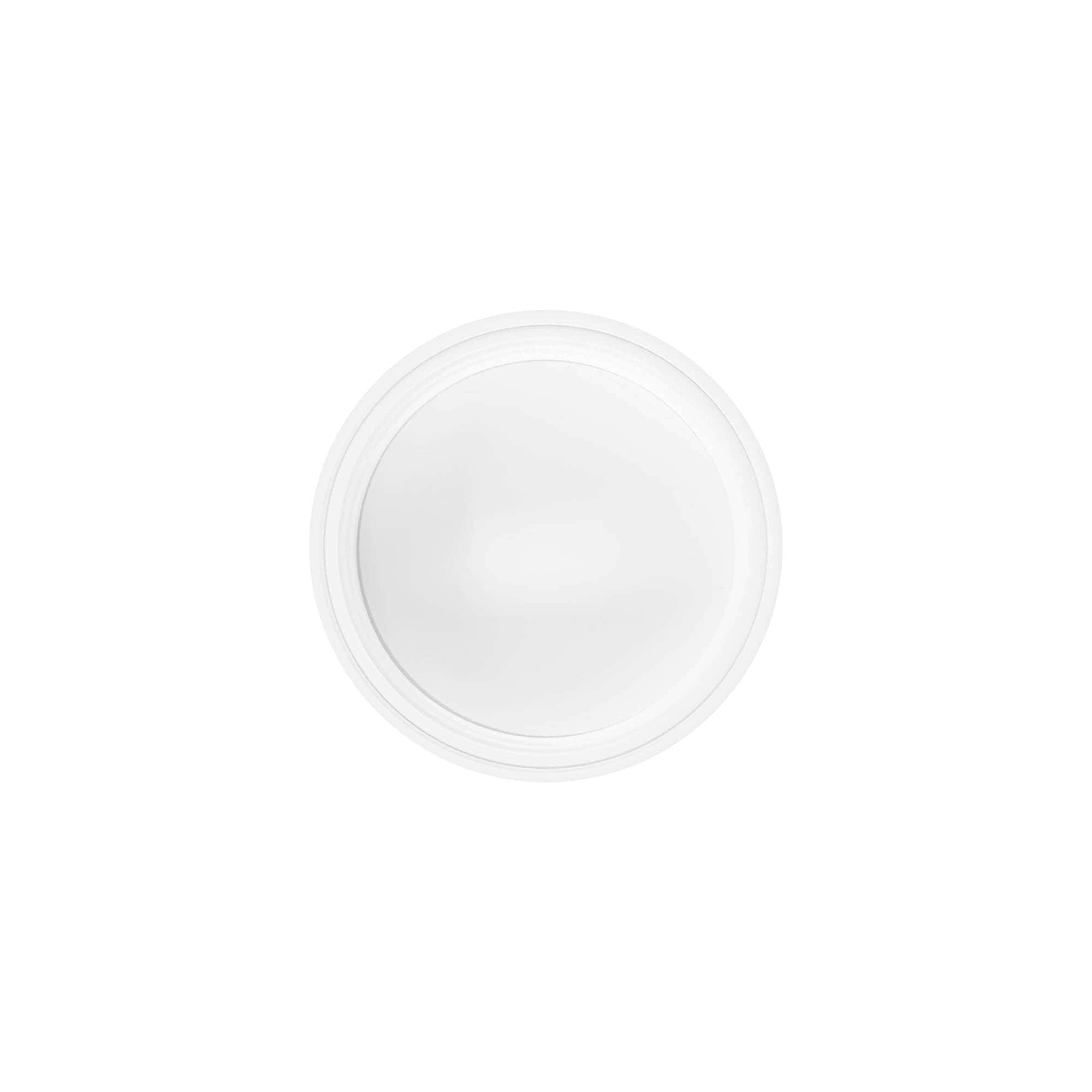 Navojni zatvarač 50 ml, SAN-plastika, bijeli