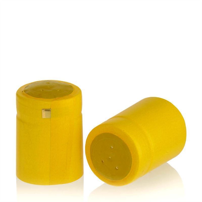 Kapica za flaše 32x41, PVC plastika, žuta