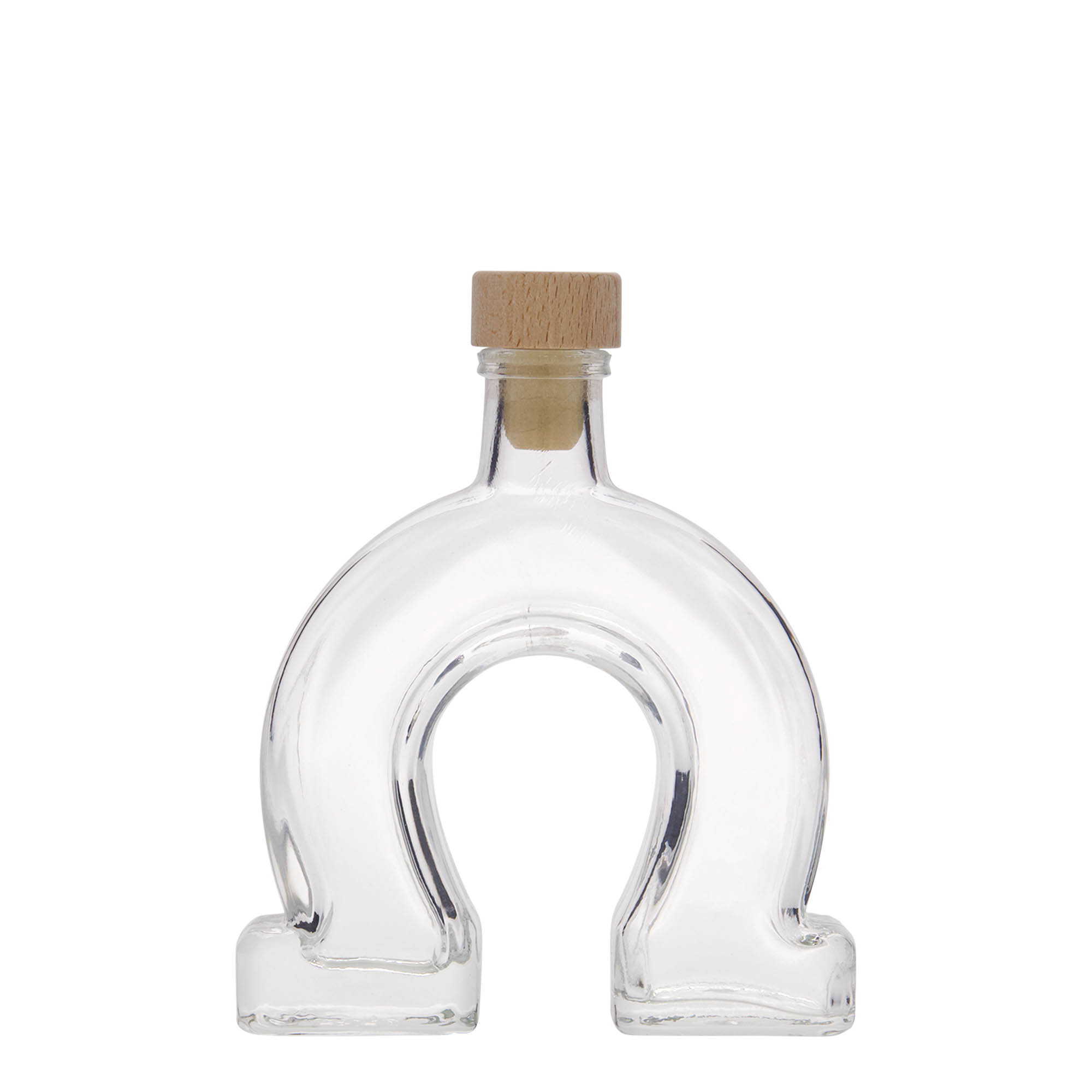 100 ml staklena boca 'Potkova', otvor: pluta