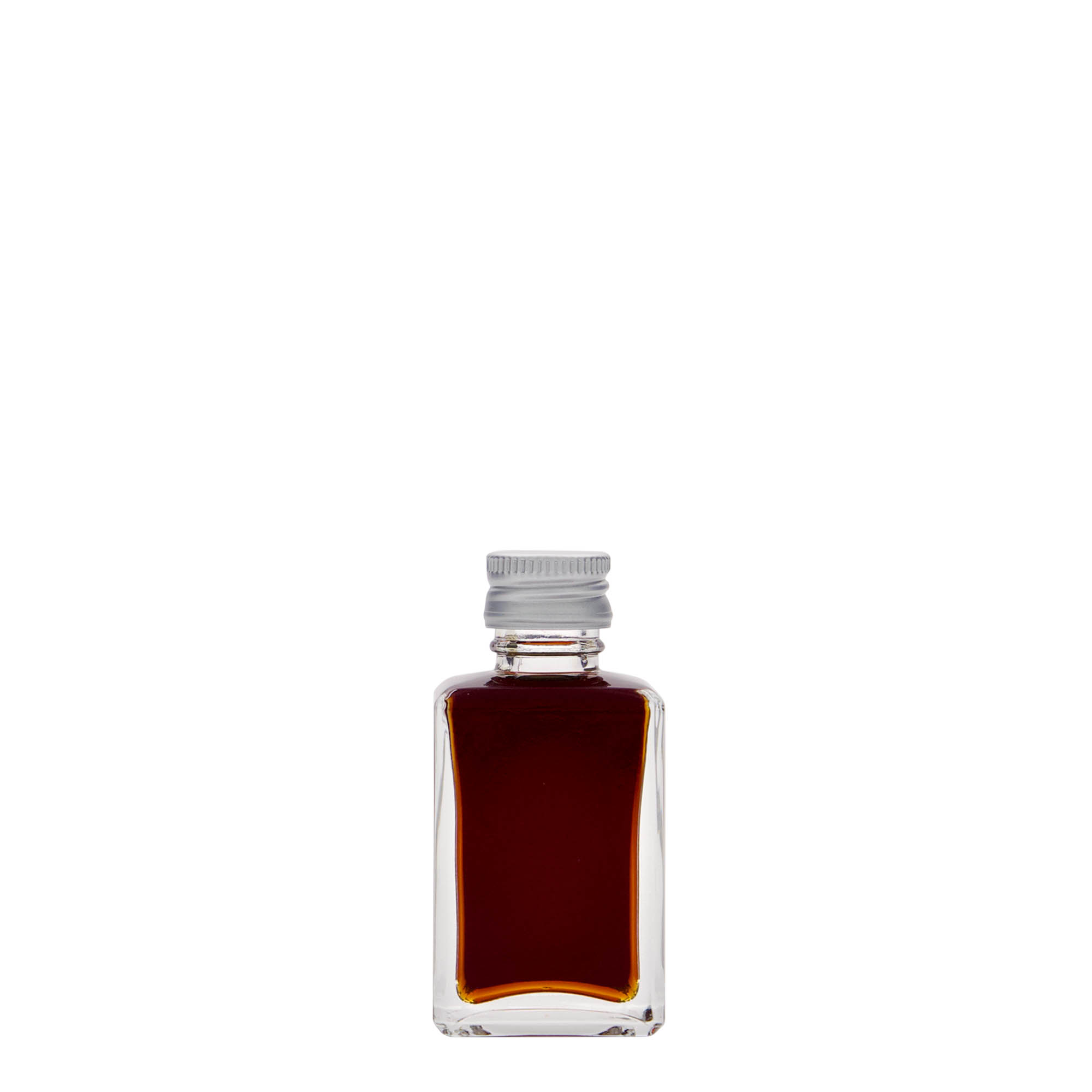 30 ml staklena boca 'Tamme', kvadratna, grlo: PP 18