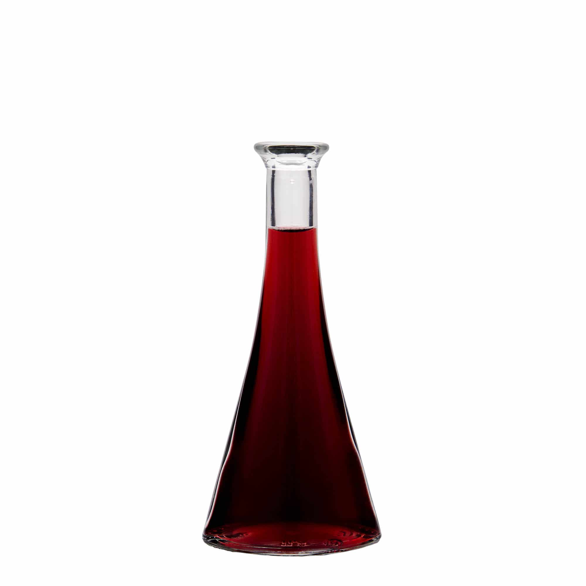 Staklena flaša 100 ml 'Veronica', poluokrugla, otvor: Pluto