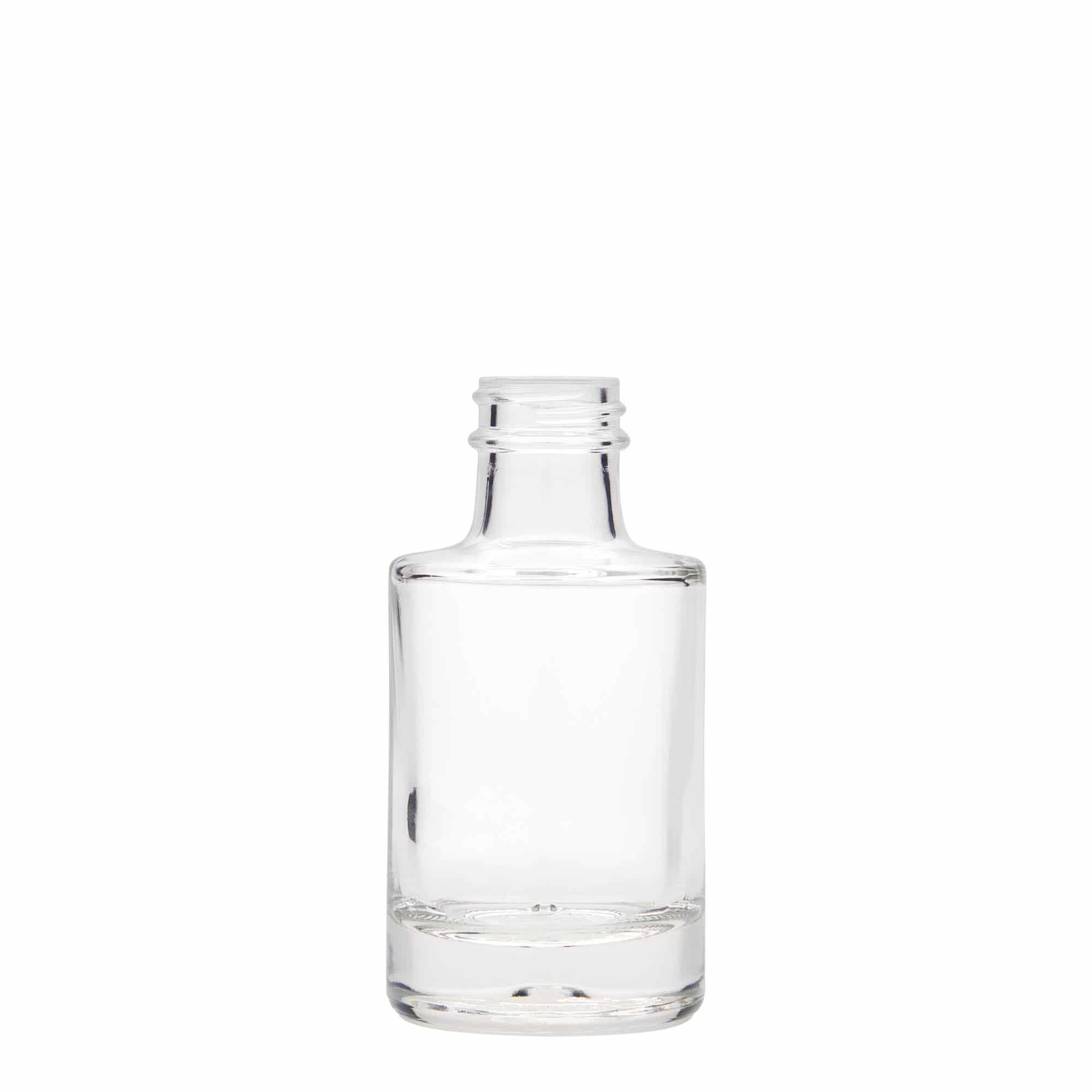 Staklena flaša 100 ml 'Aventura', otvor: GPI 28 Staklena flaša 100 ml 'Aventura', otvor: GPI 28