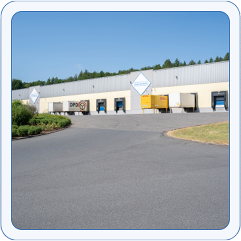 Ransbach logistički centar Vanjski pogled na logistički centar u Ransbach-Baumbachu