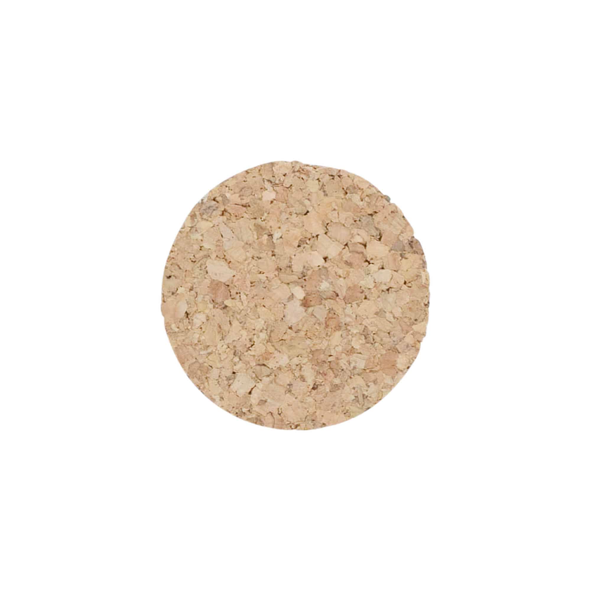 Špicasto pluto 38-42 x 27, prešano pluto, bež, za otvor: Pluto