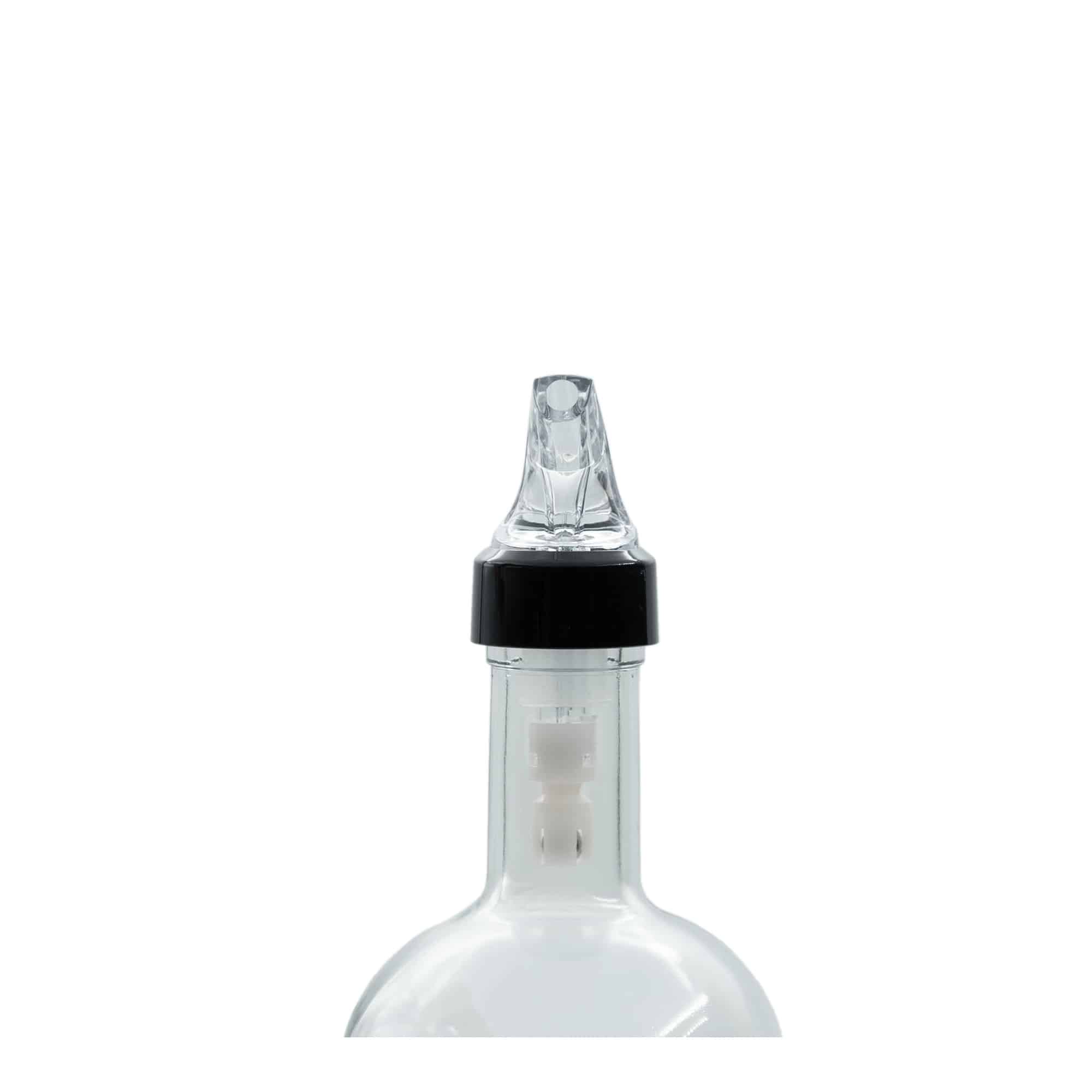 Nastavak za sipanje za dozatore 5 cl 'Auto Pour', PE plastika, providan