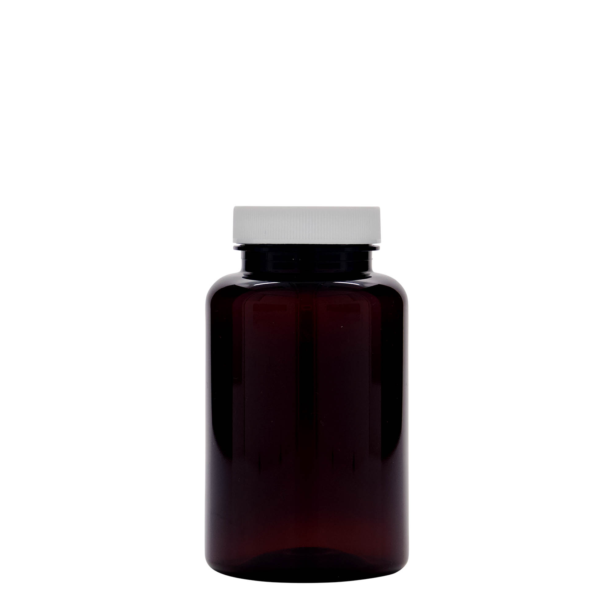 PET-Packer flaša 250 ml, plastika, smeđa, otvor: GPI 45/400