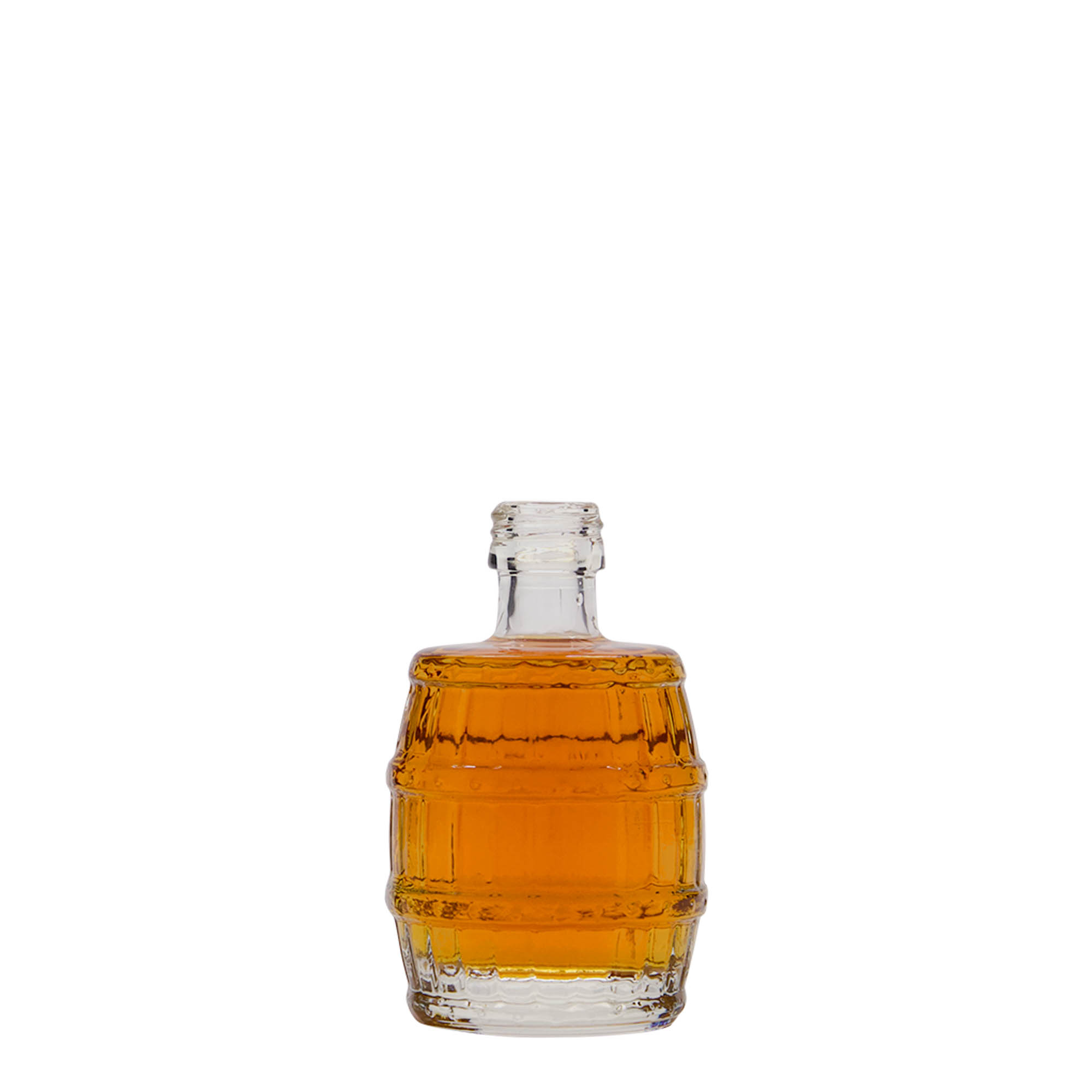 50 ml staklena boca „Bačva“, grlo: PP 18