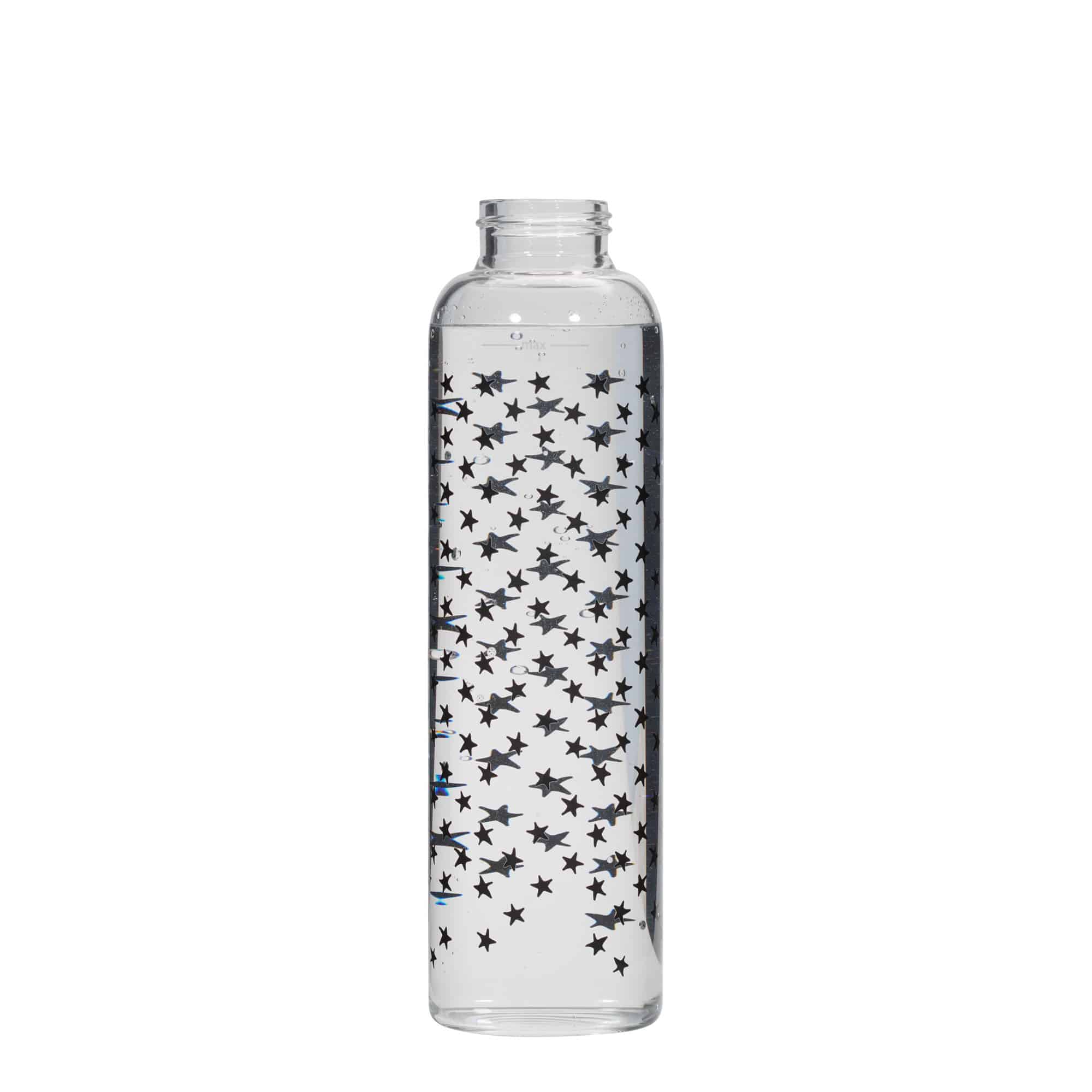 500 ml boca za piće 'Perseus - Crne zvijezde', otvor: navojni poklopac