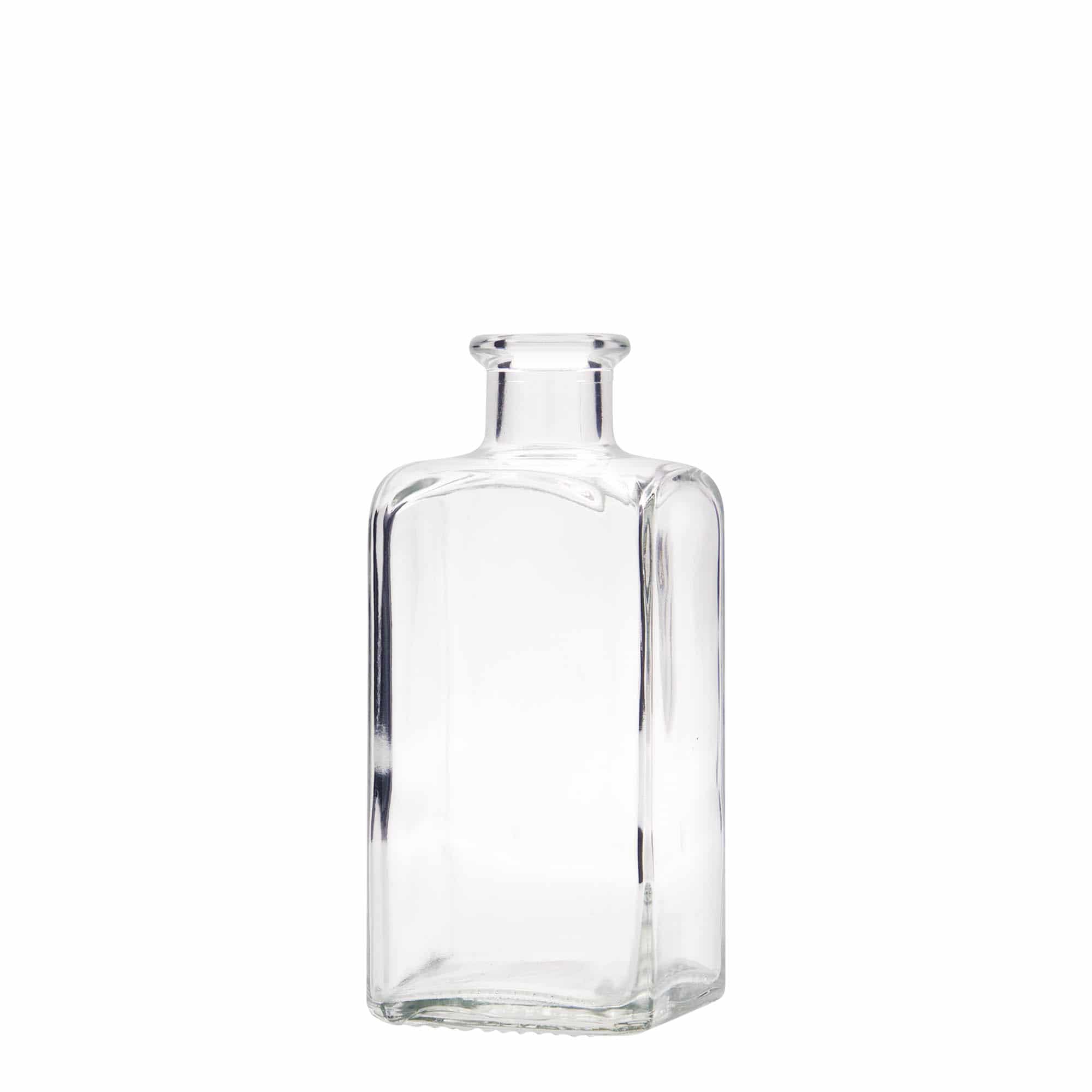 Apotekarska flaša 250 ml Carré, četvrtasto, otvor: Pluto
