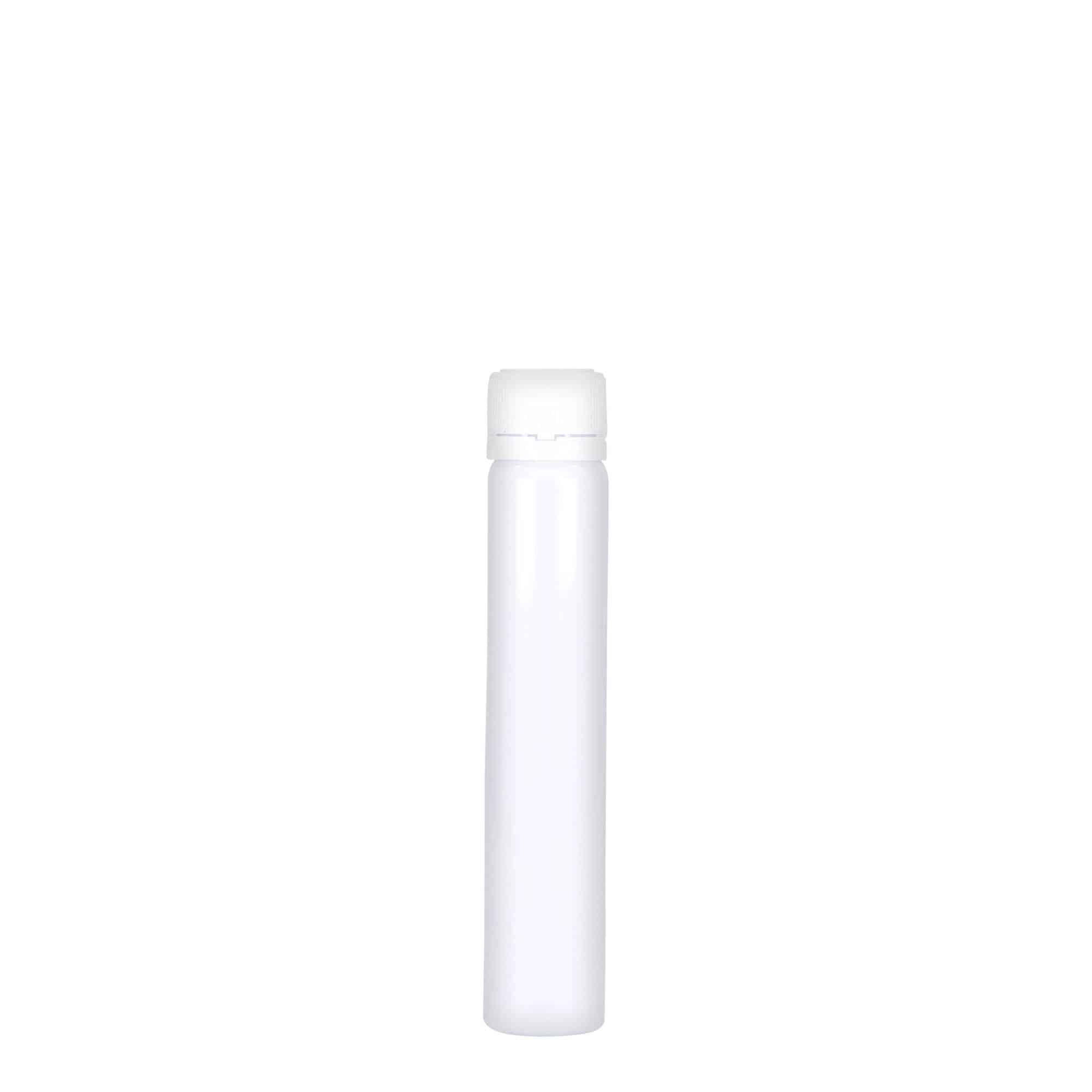 PET cjevčica 25 ml, plastika, bijela, otvor: Navojni zatvarač