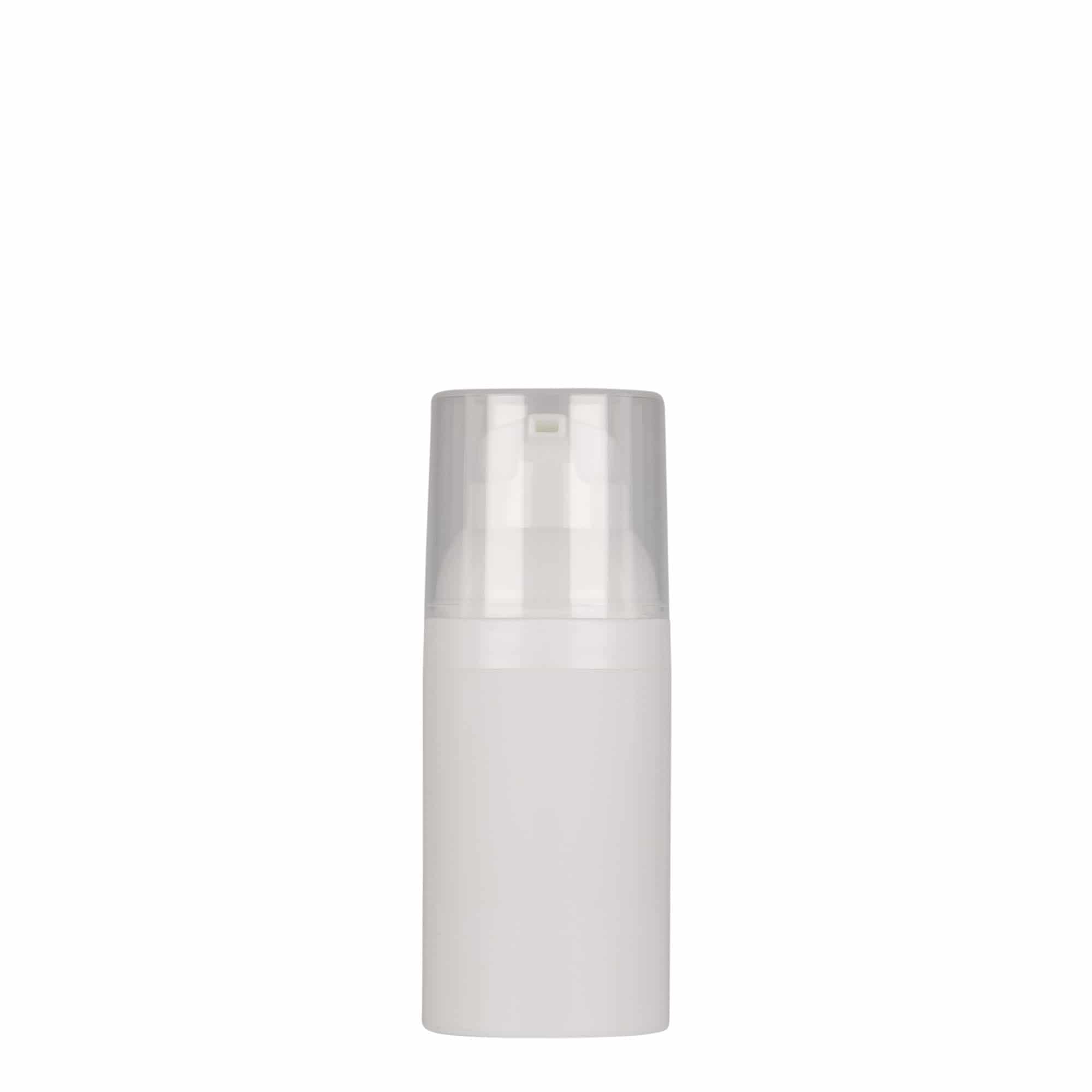 30 ml Airless dozer 'Mezzo', PP-plastika, bijeli 30 ml Airless dozer 'Mezzo', PP-plastika, bijeli