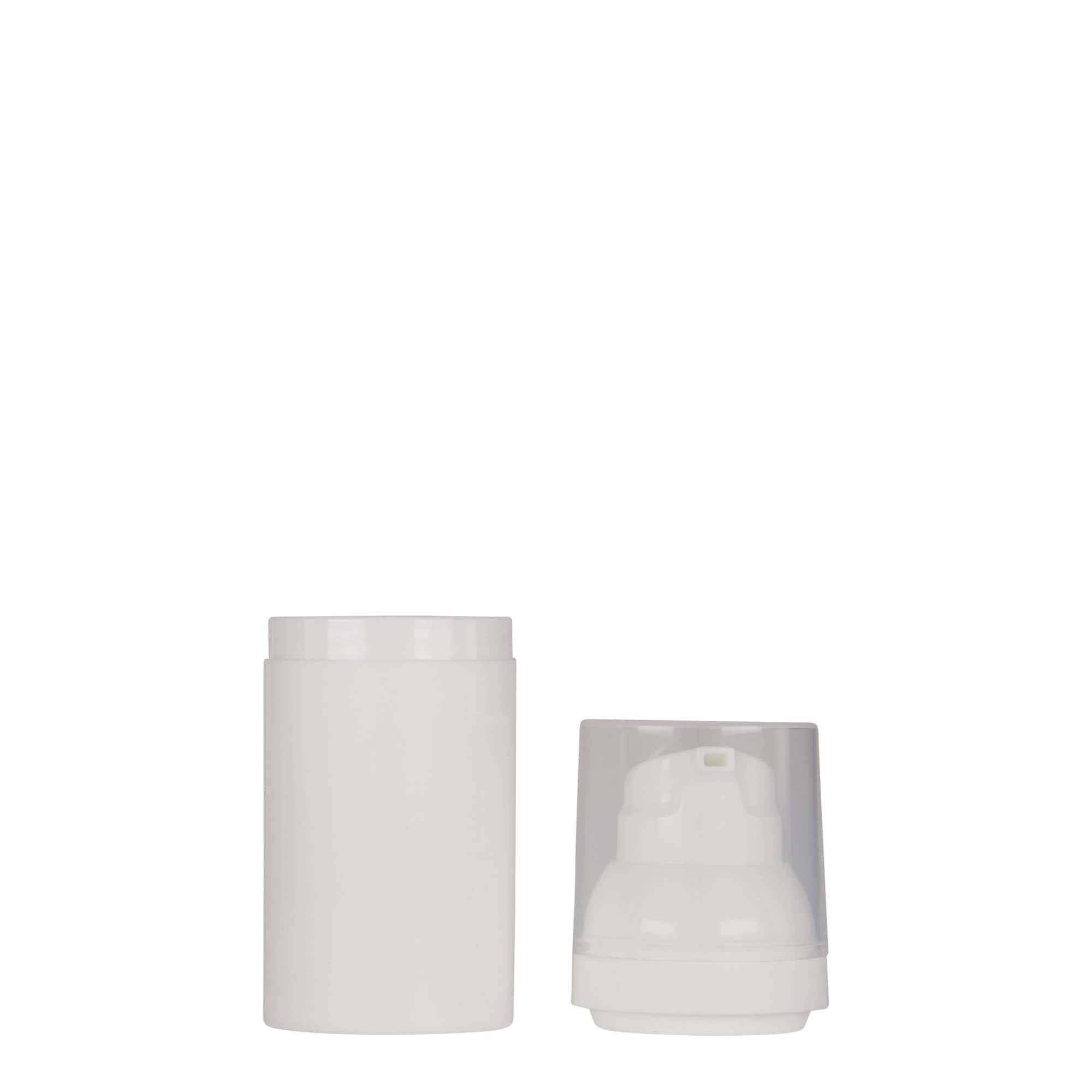 30 ml Airless dozer 'Mezzo', PP-plastika, bijeli