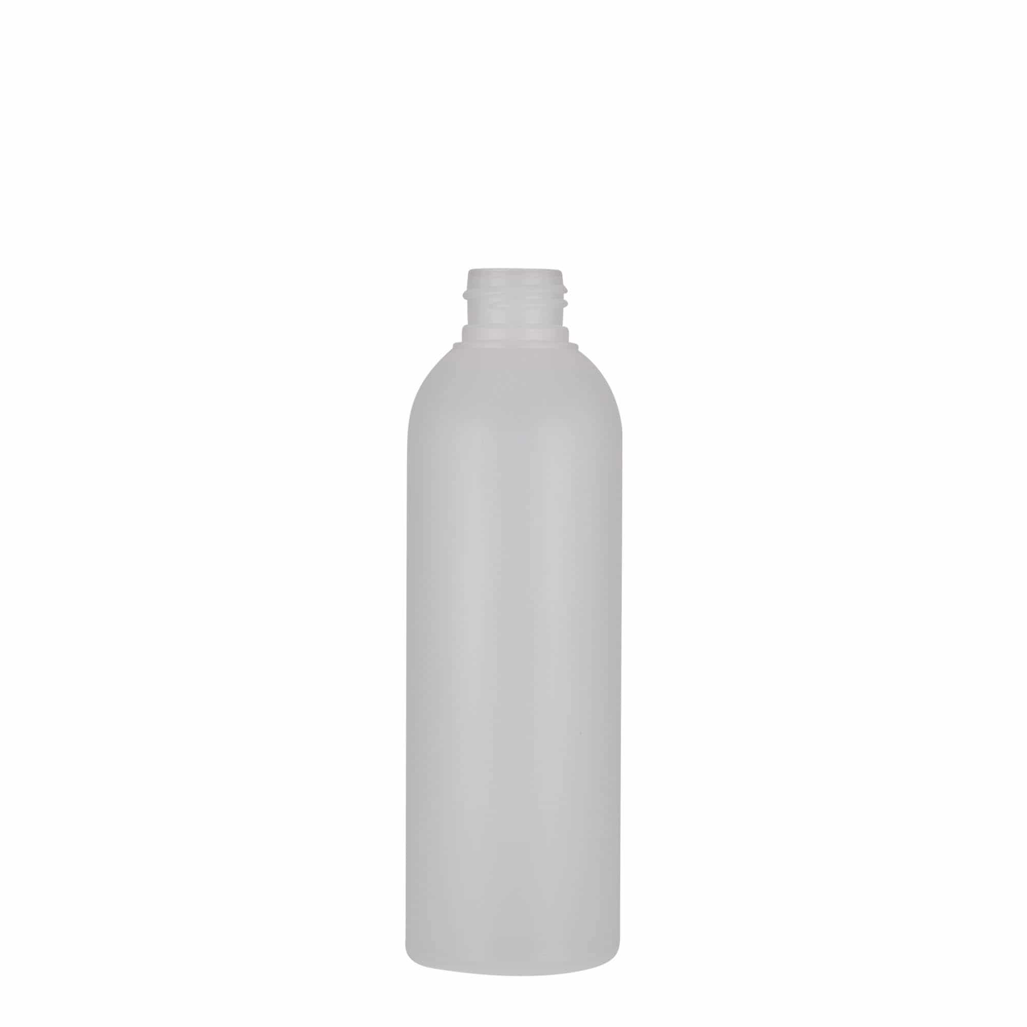 Plastična flaša 200 ml 'Tuffy', HDPE, prirodna, otvor: GPI 24/410