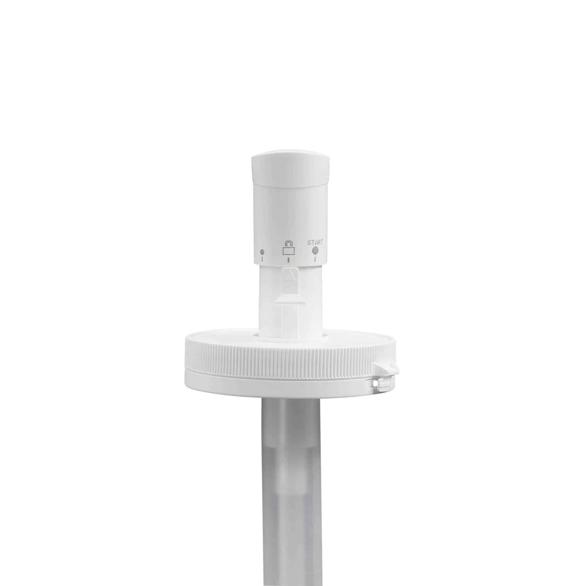 Dozirna pumpa za 655 ml „Securibox“, PE-plastika, bijela, za otvor: navojni zatvarač
