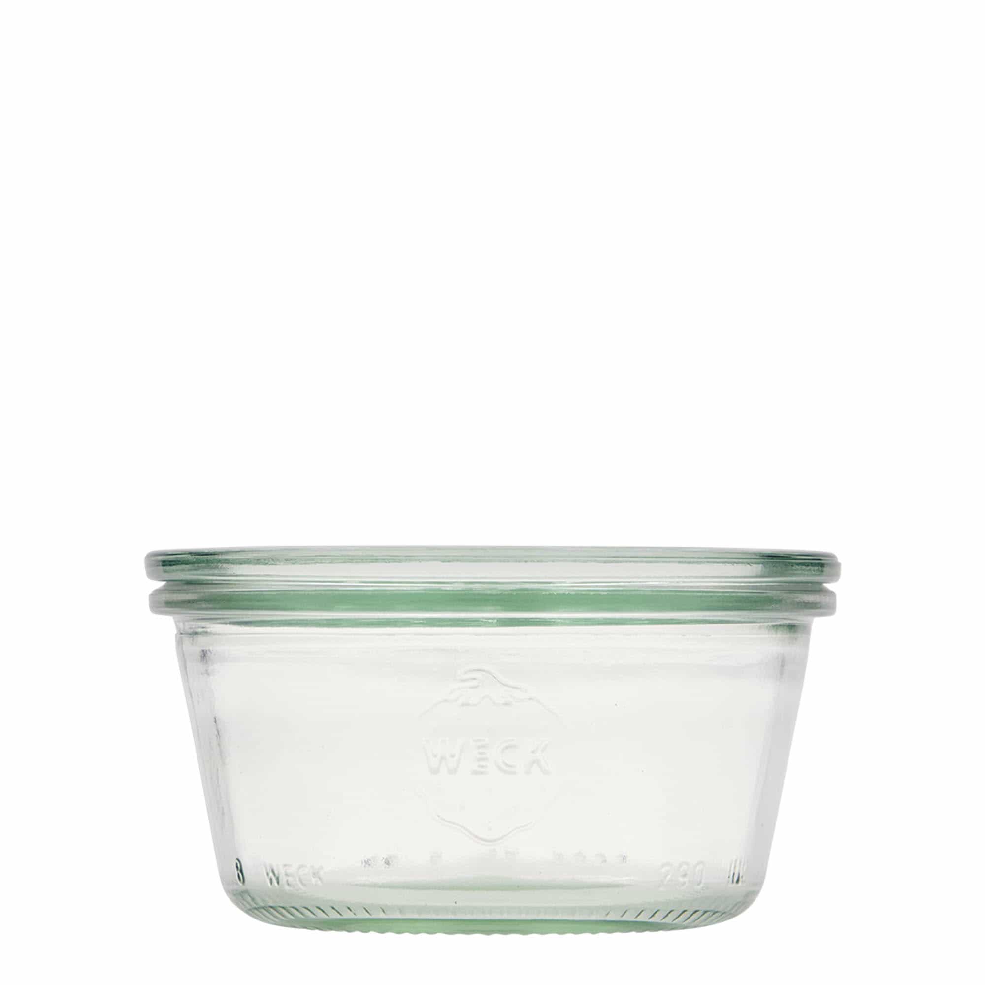 WECK staklenka sa poklopcem 290 ml, otvor: Okrugli rub