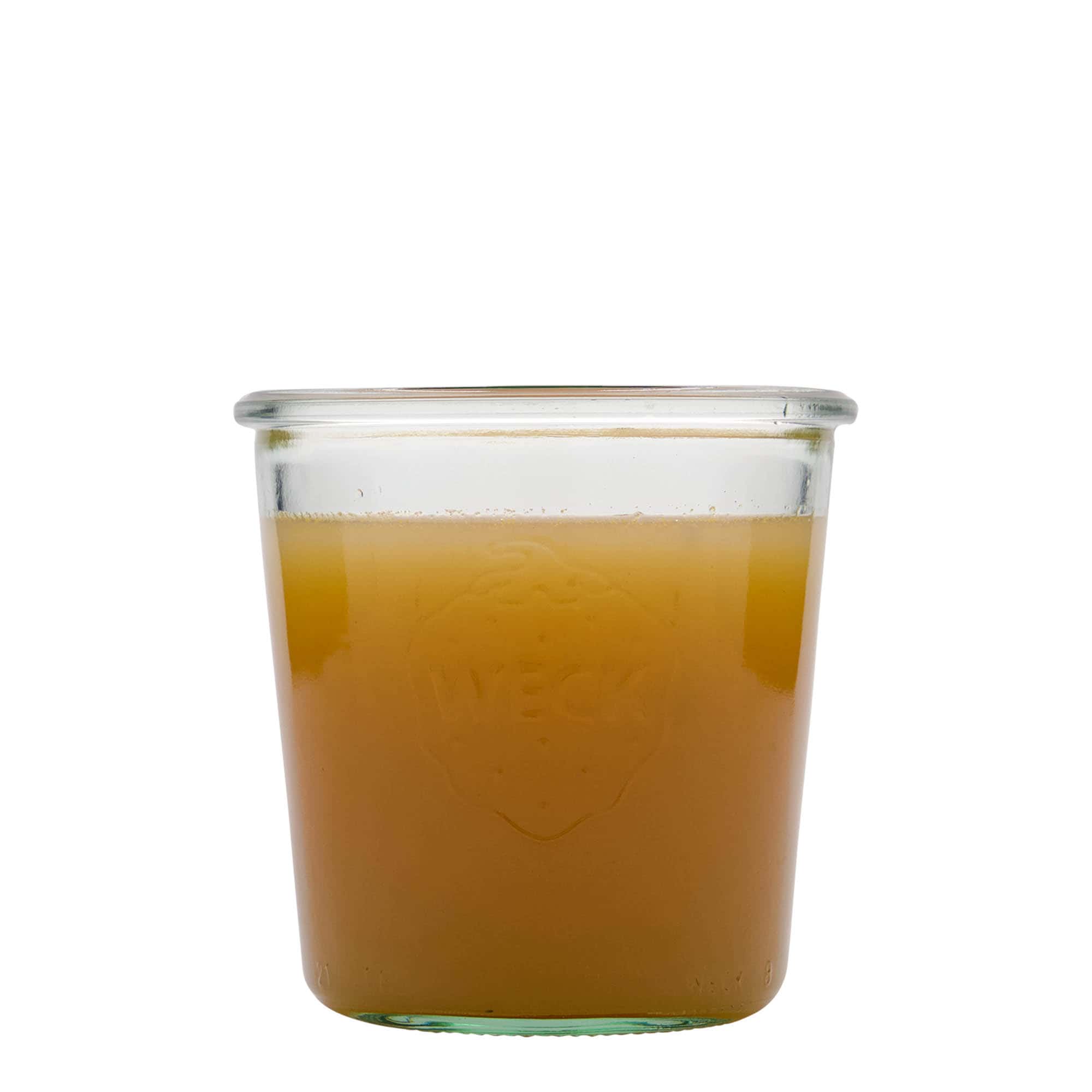 WECK staklenka sa poklopcem 580 ml, otvor: Okrugli rub