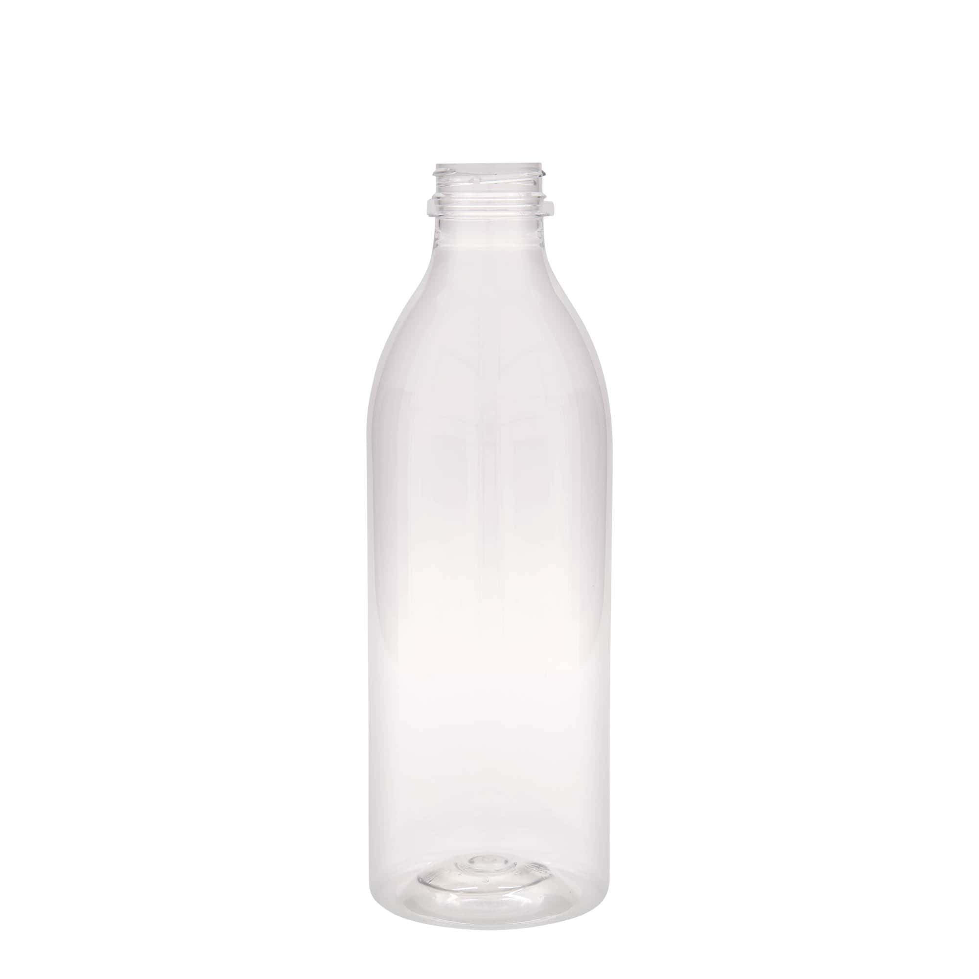 1.000 ml PET boca standard, plastika, grlo: 38 mm