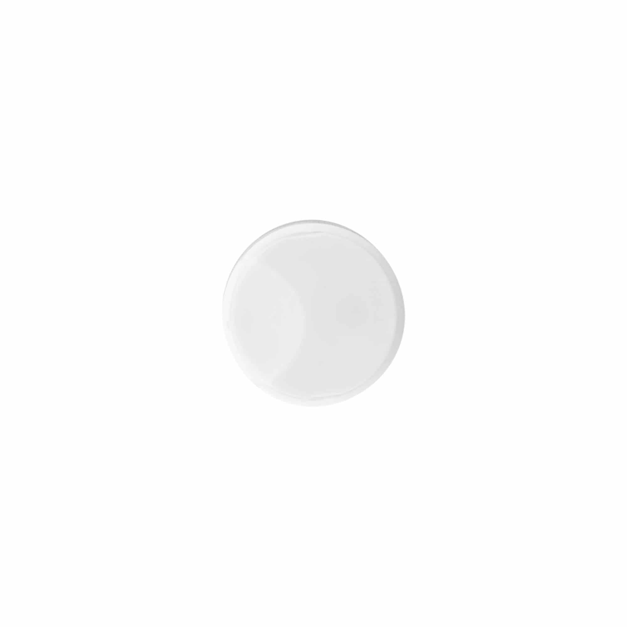 Navojni zatvarač Disc Top, PP plastika, bijela, za otvor: 24/410
