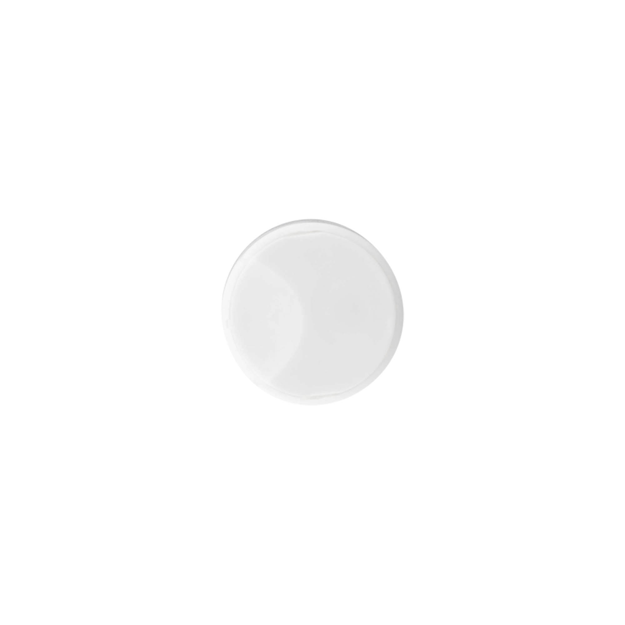 Zatvarač sa navojem Disc Top, PP-plastika, bijeli, za grlo: 24/410