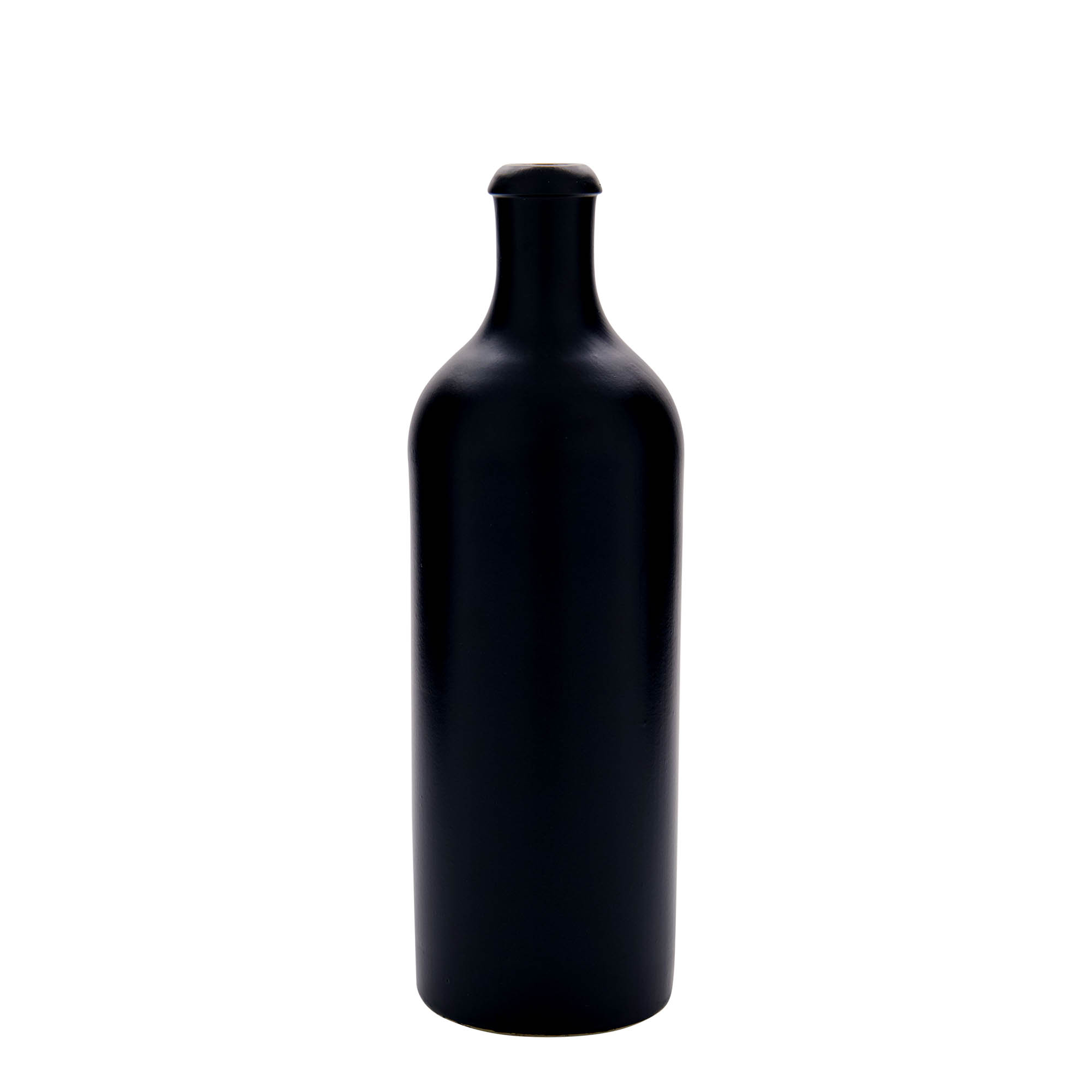 750 ml glineni vrč, kamenina, crni, otvor: pluta 750 ml glineni vrč, kamenina, crni, otvor: pluta
