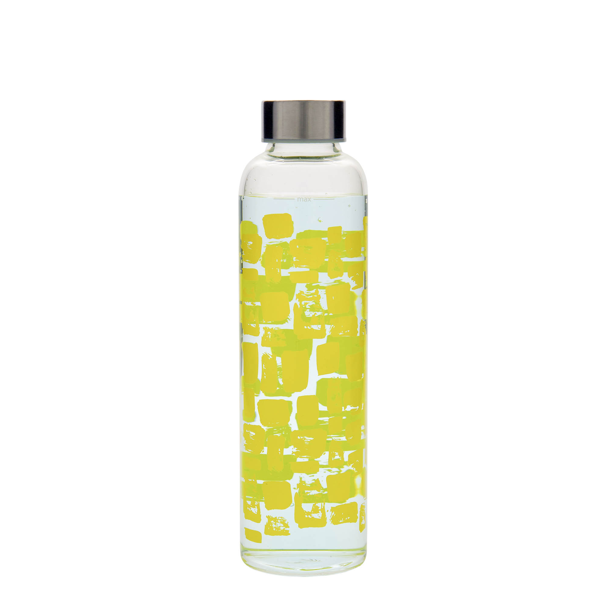500 ml boca za piće 'Perseus - Žuti pravougaonici', otvor: navojni zatvarač 500 ml boca za piće 'Perseus - Žuti pravougaonici', otvor: navojni zatvarač