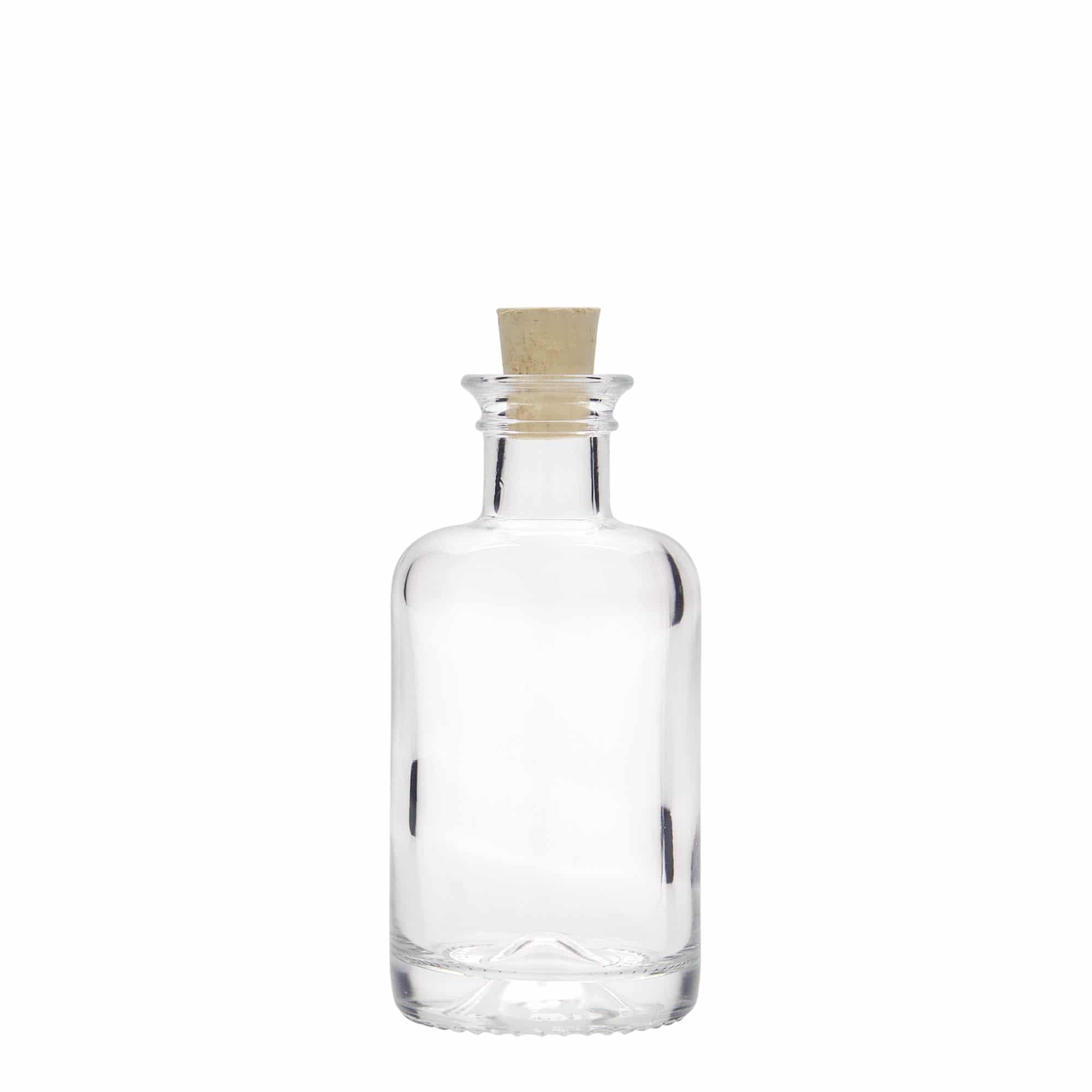 Staklena apotekarska flaša 100 ml, otvor: Pluto