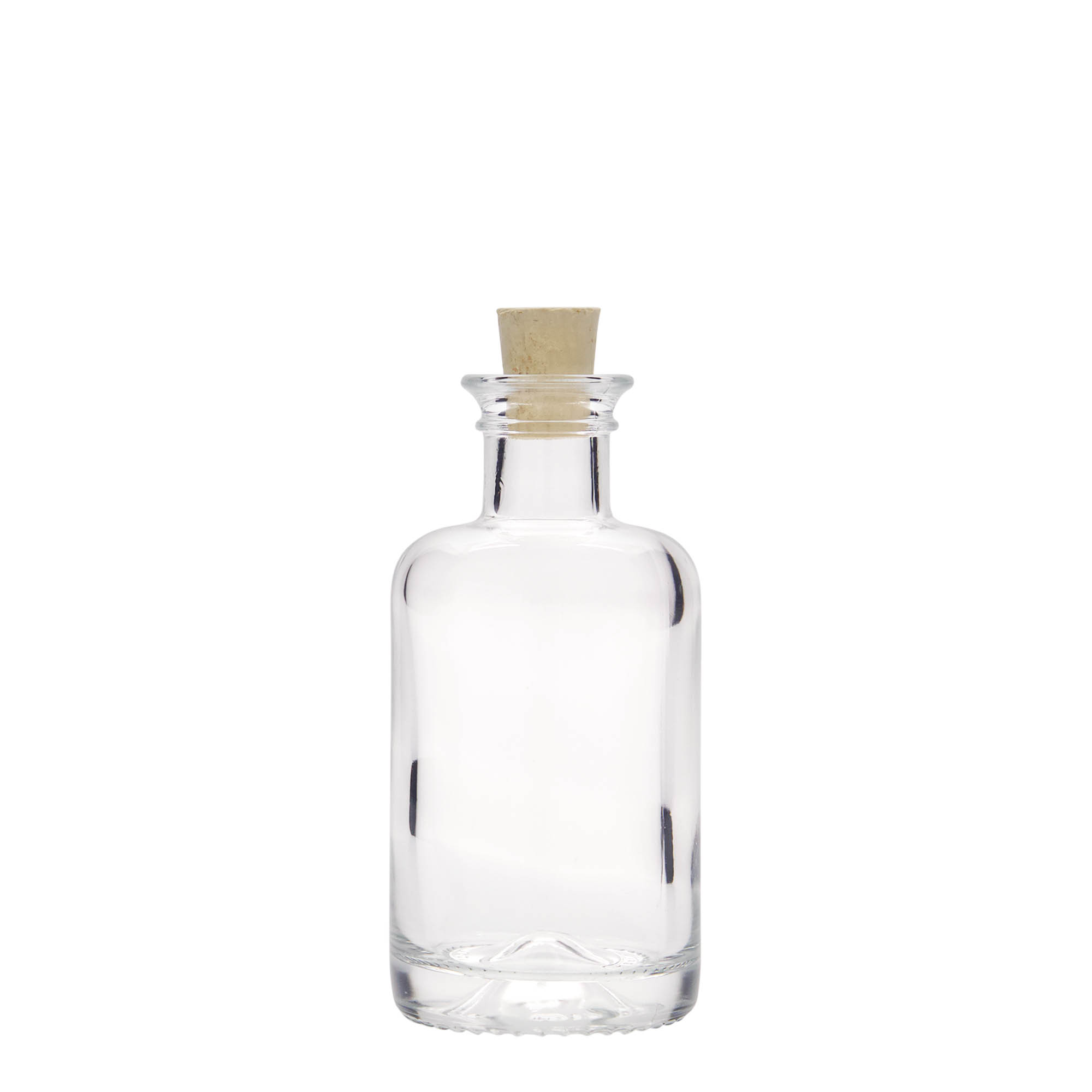 100 ml staklena bočica apotekara, otvor: čep 100 ml staklena bočica apotekara, otvor: čep