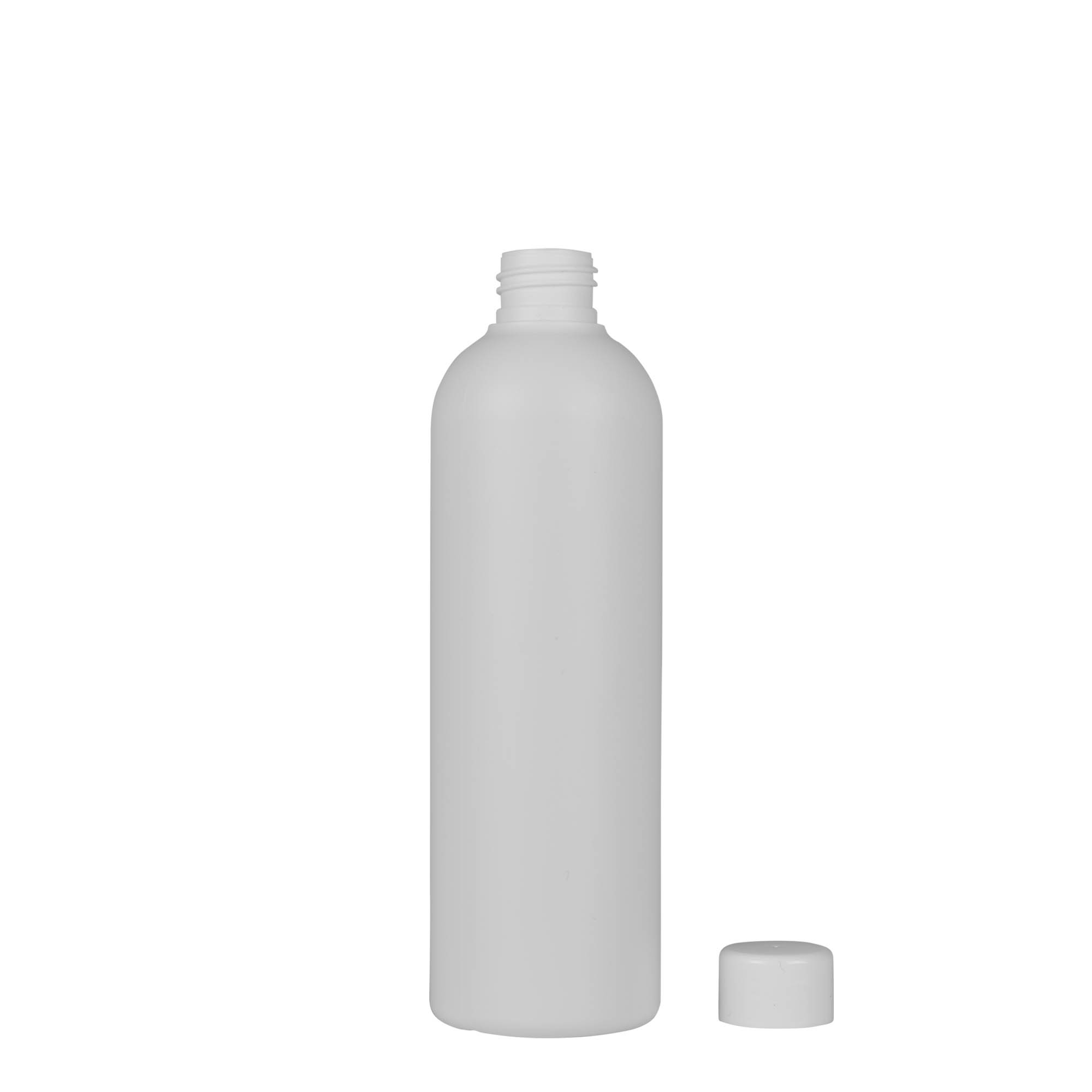 Plastična flaša 300 ml 'Tuffy', HDPE, bijela, otvor: GPI 24/410