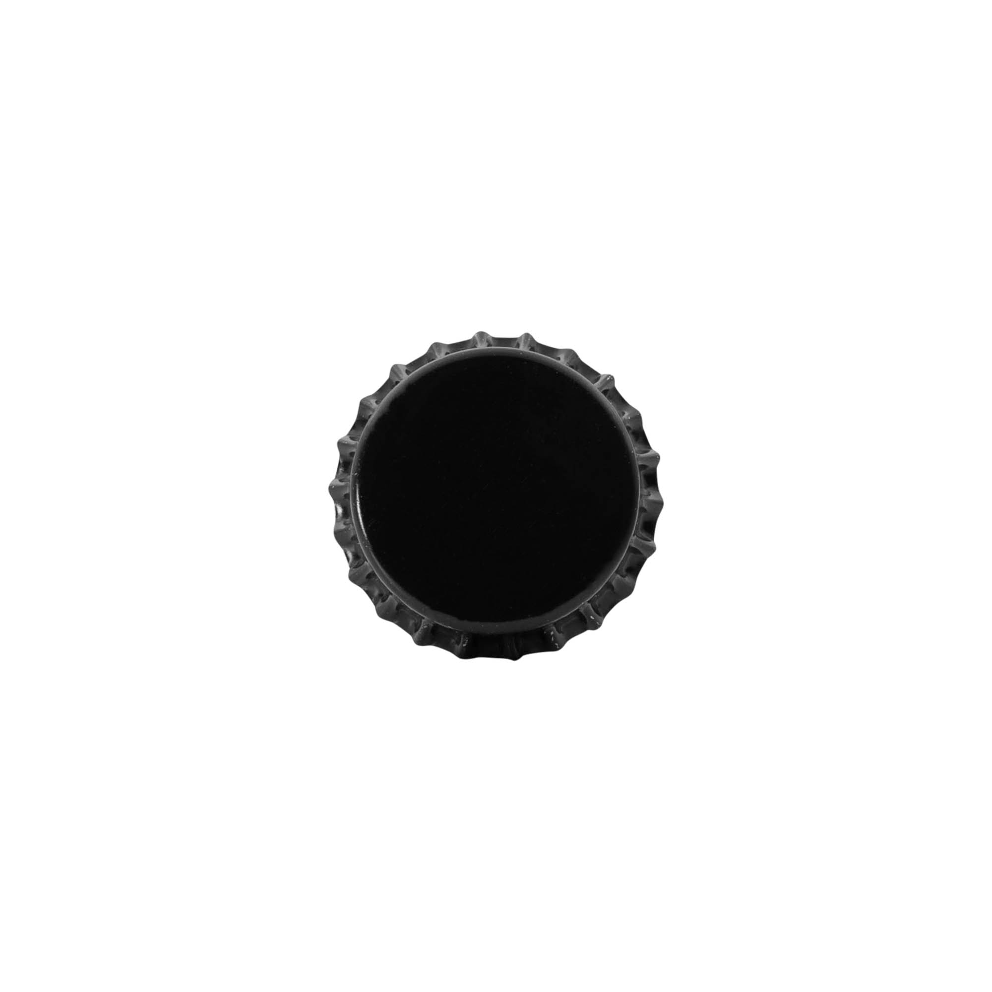 Krunski čep 29 mm, metal, crna