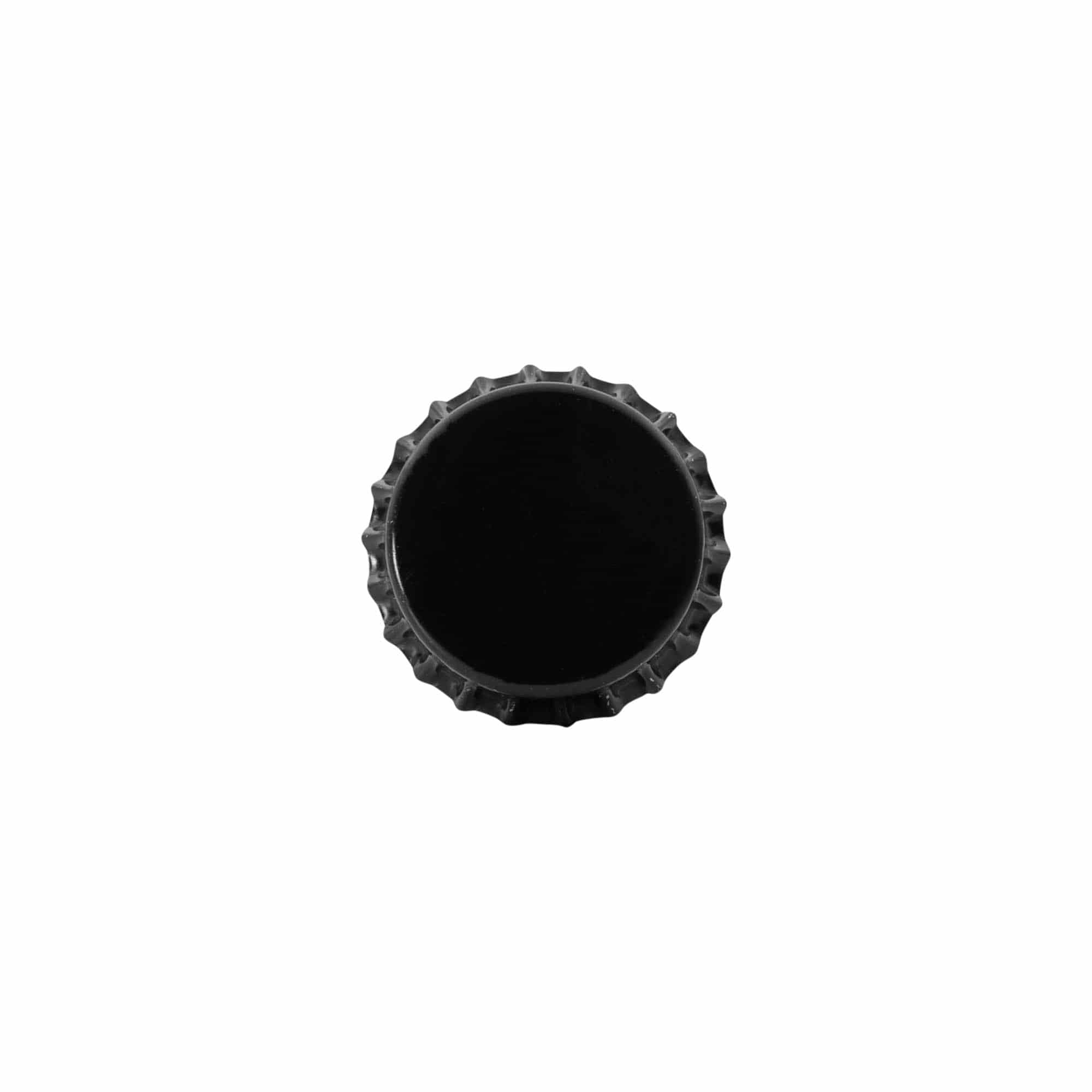 Krunski čep 29 mm, metal, crna