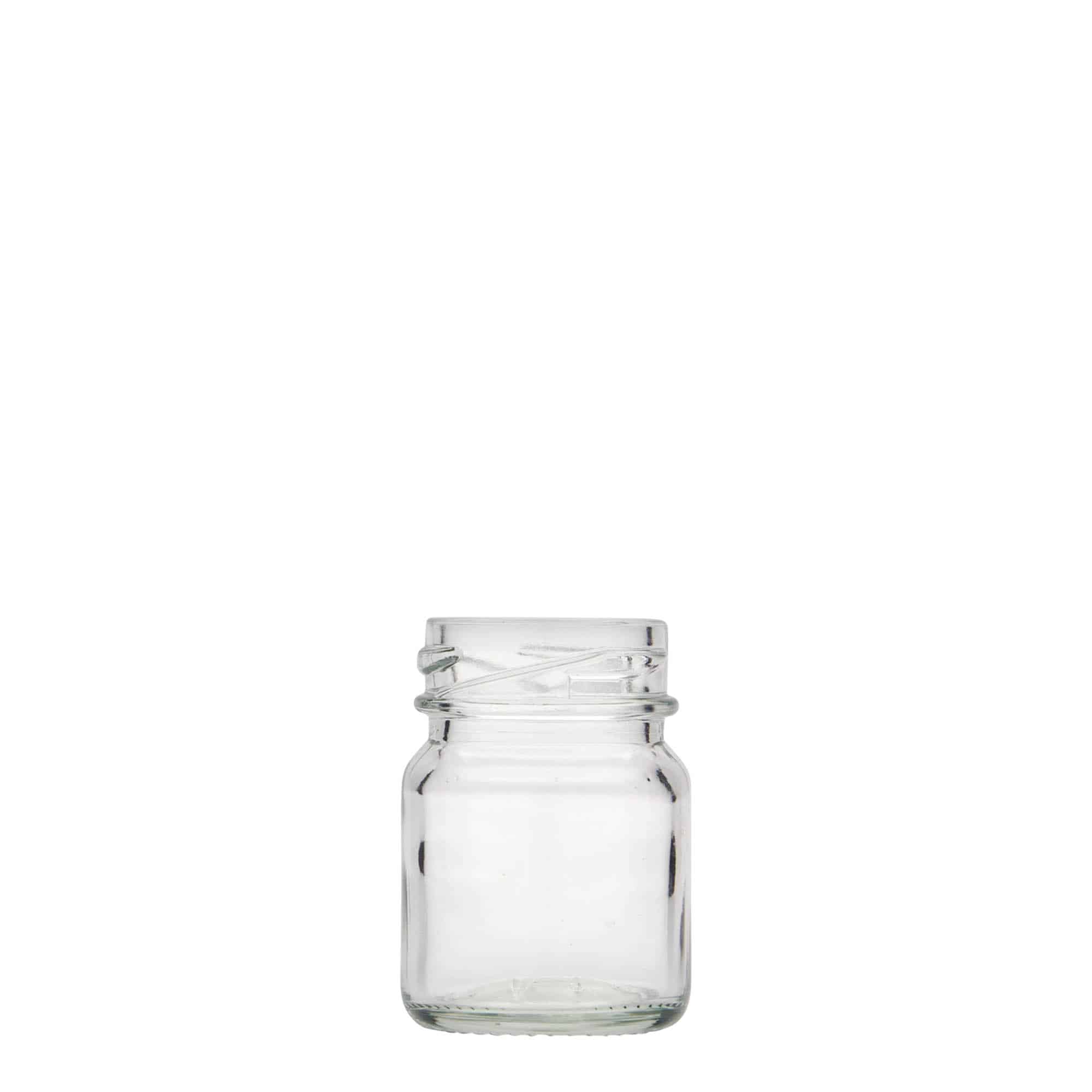 Visoka okrugla staklenka 45 ml, otvor: Twist-Off (TO 38) Visoka okrugla staklenka 45 ml, otvor: Twist-Off (TO 38)