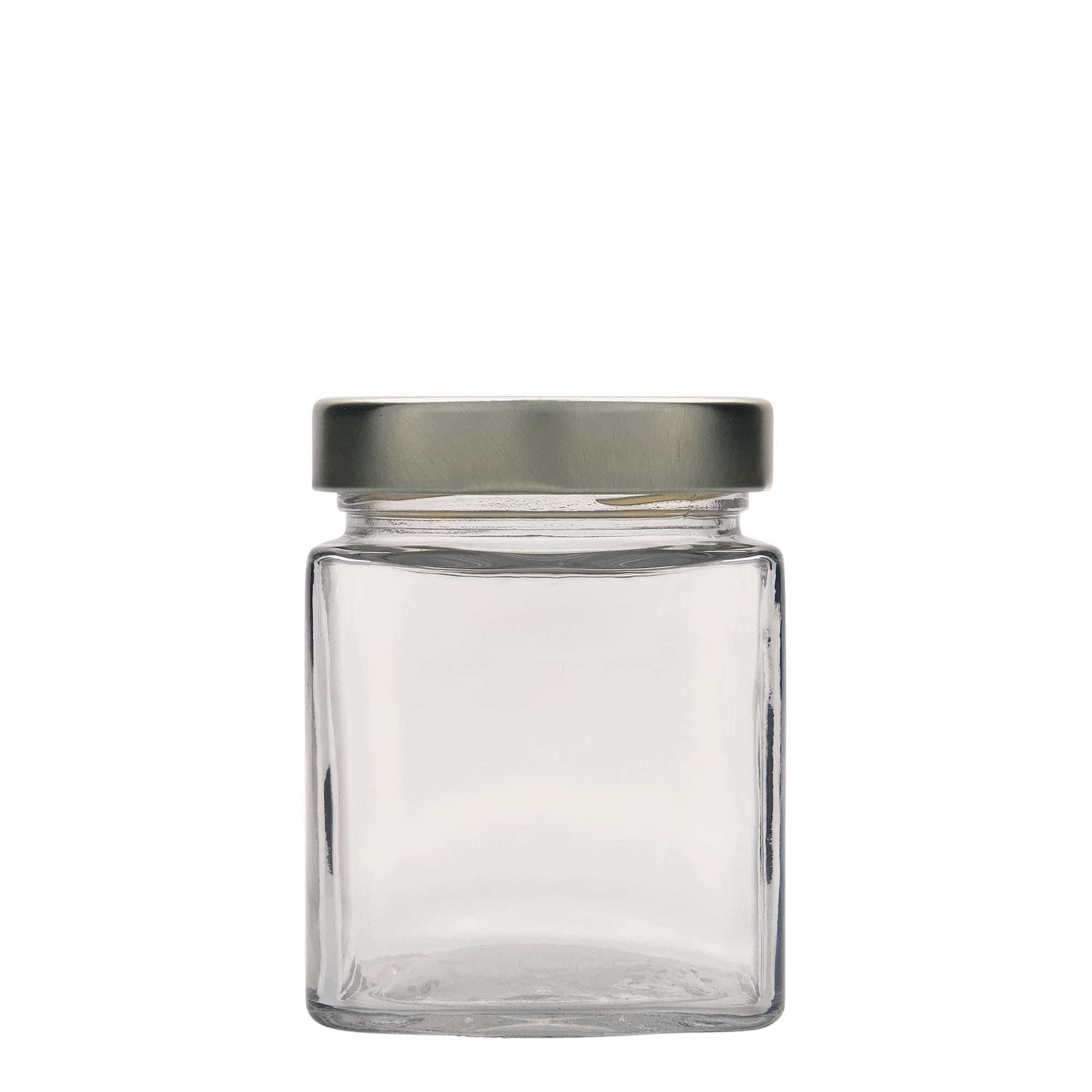 Četverougla staklenka 314 ml 'Ikarus', otvor: Deep-Twist-Off (DTO 70)