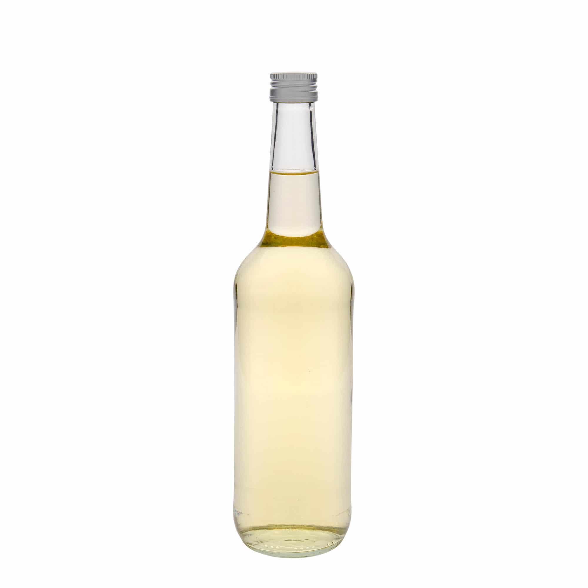 Staklena flaša sa ravnim vratom 700 ml, otvor: PP 28