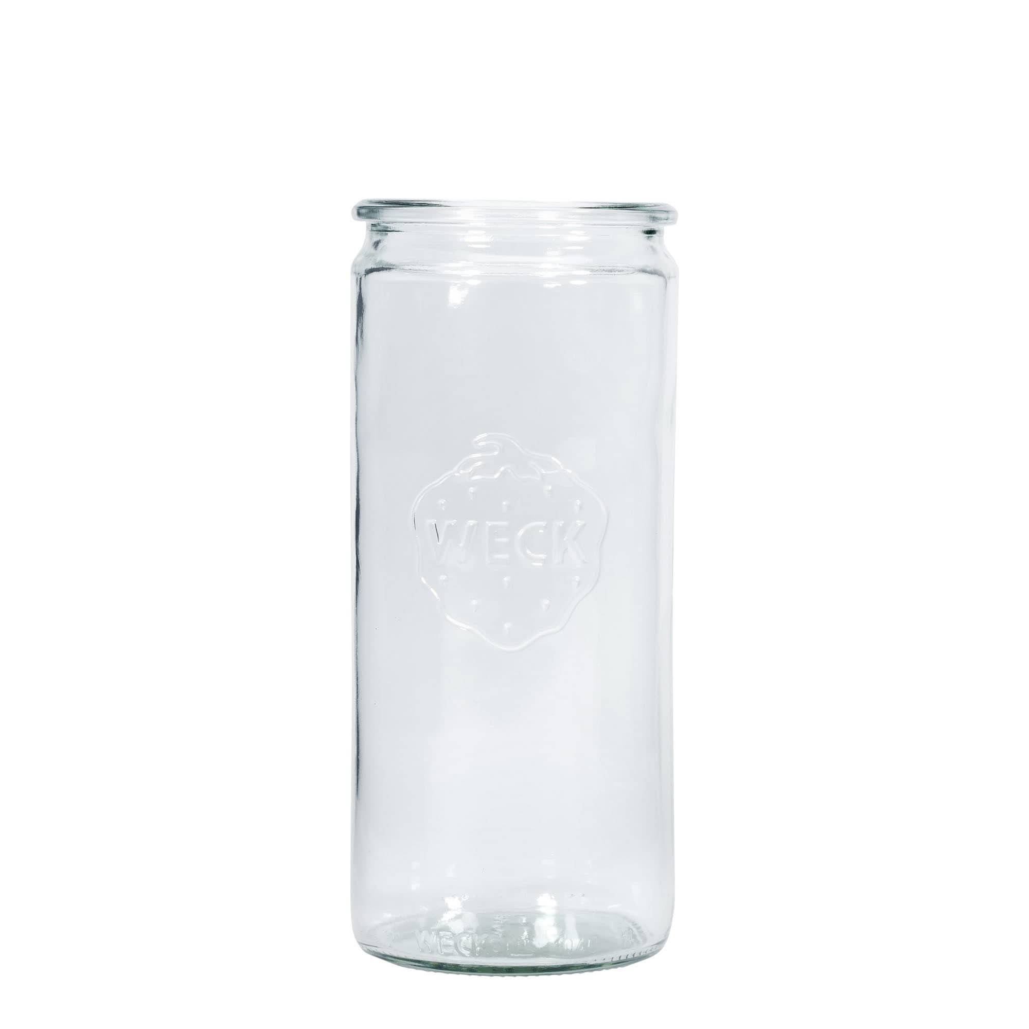 1.040 ml WECK cilindrična staklenka, otvor: okrugli rub