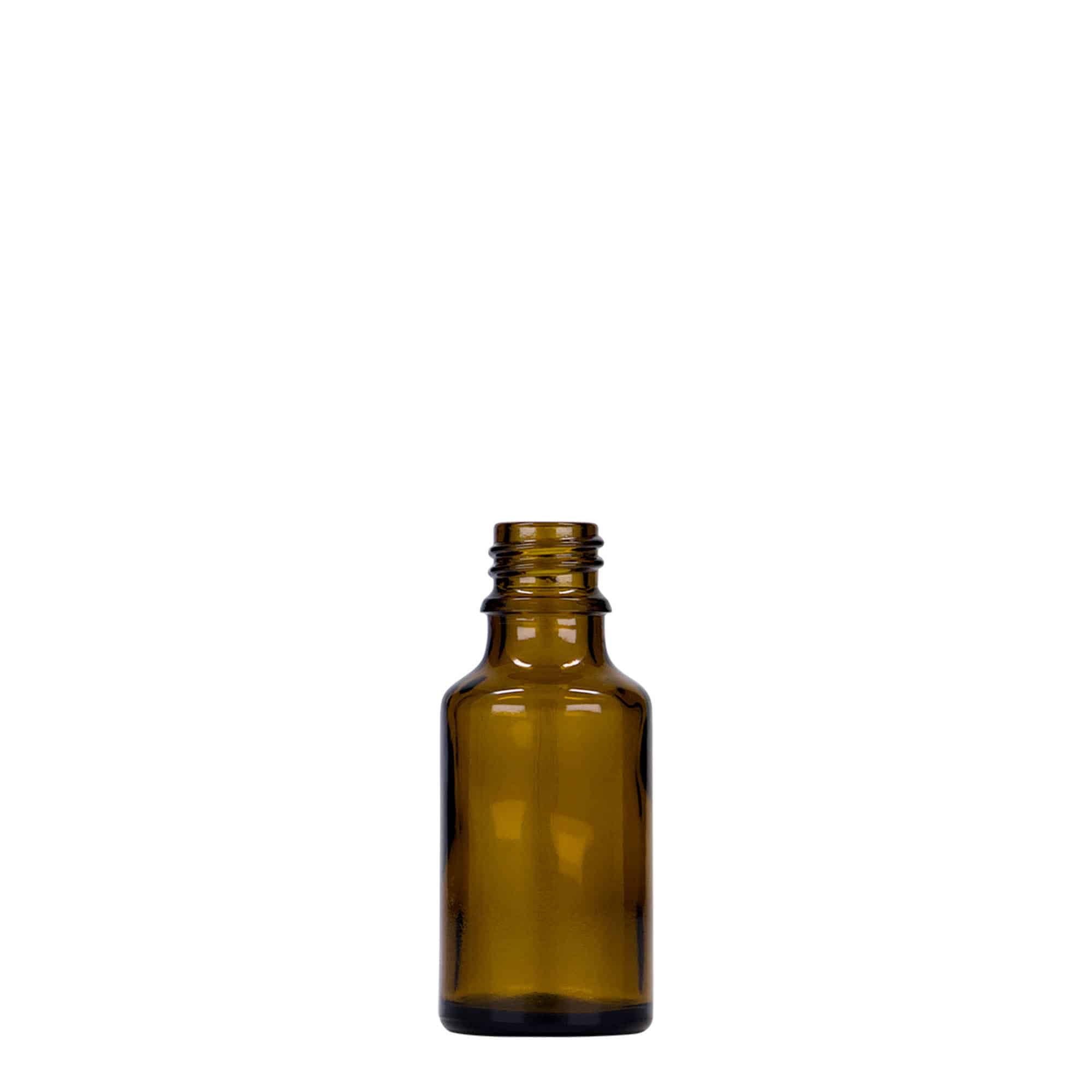 Medicinska flaša 25 ml, staklo, smeđa, otvor: DIN 18 Medicinska flaša 25 ml, staklo, smeđa, otvor: DIN 18