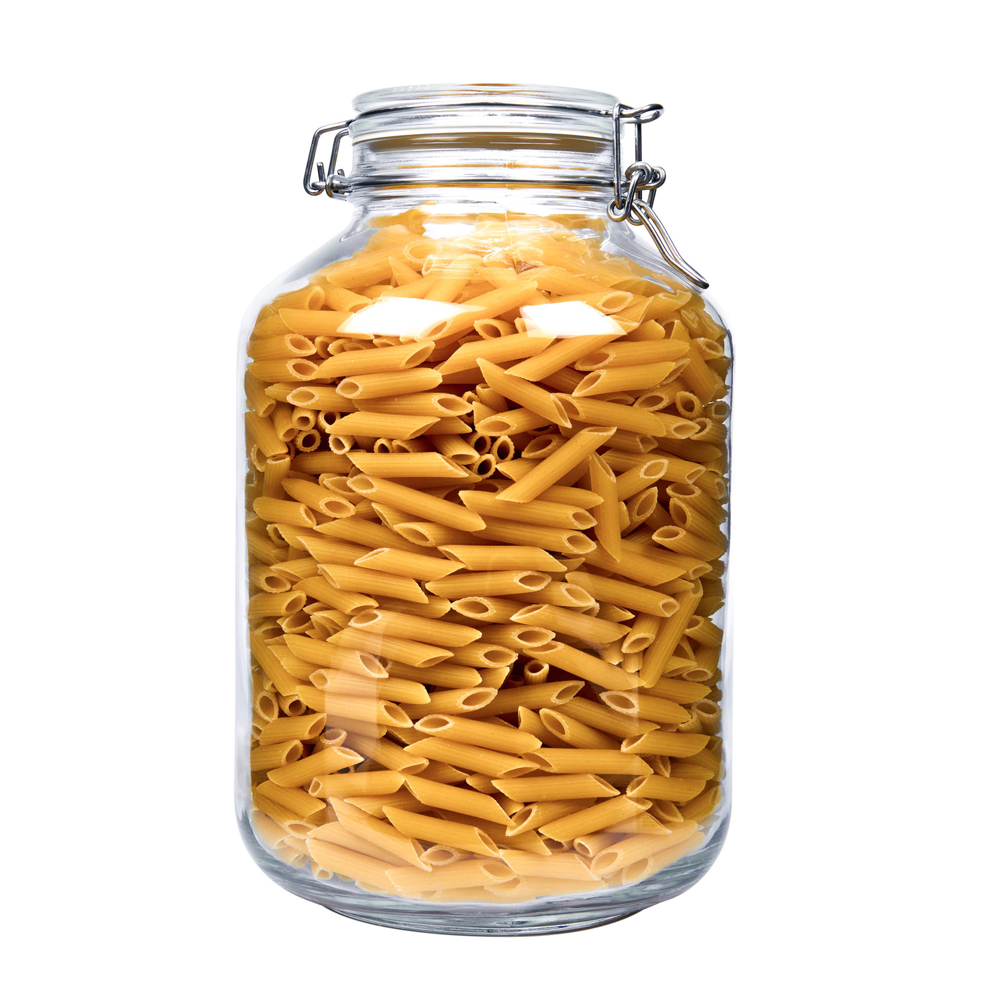 5.000 ml staklena tegla sa žičanim zatvaračem 'Fido', otvor: žičani zatvarač