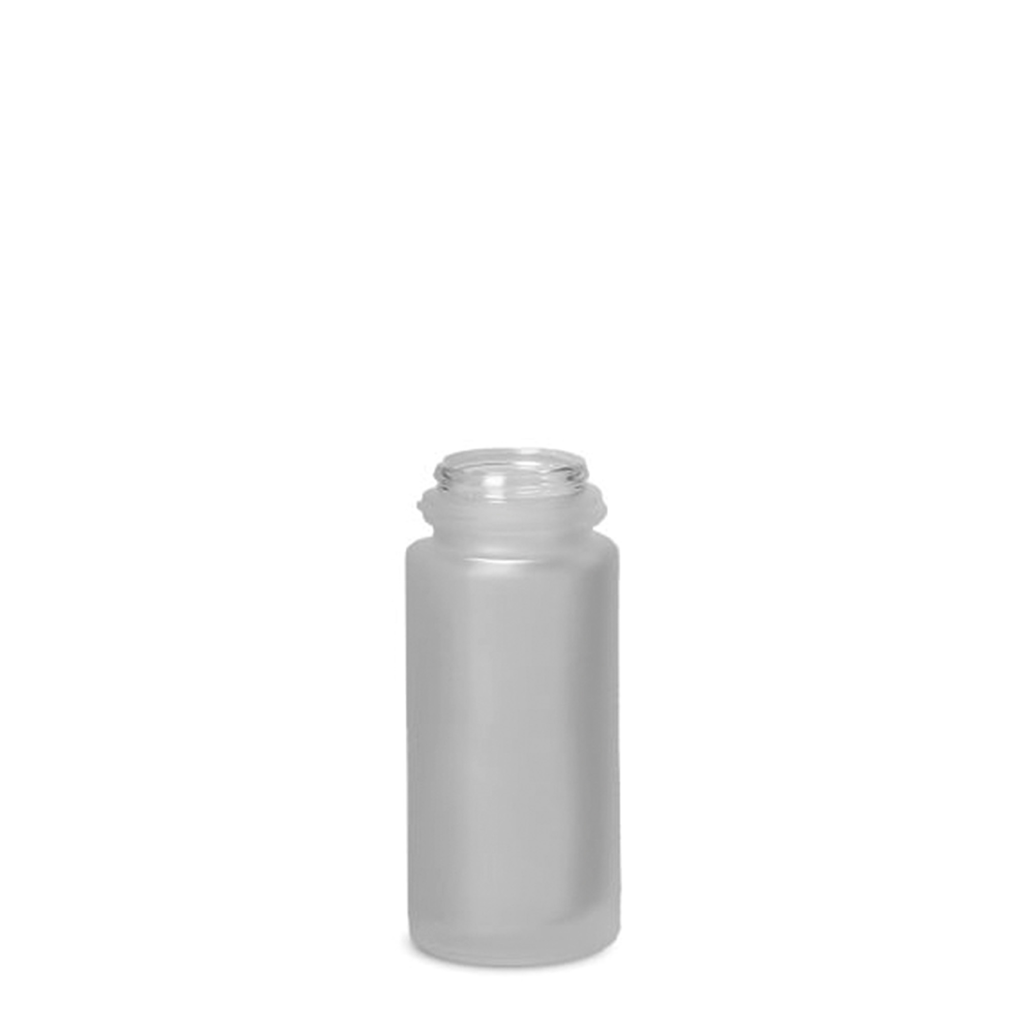 50 ml roll-on boca, staklena, zamrznuta, otvor: zatvarač na navoj