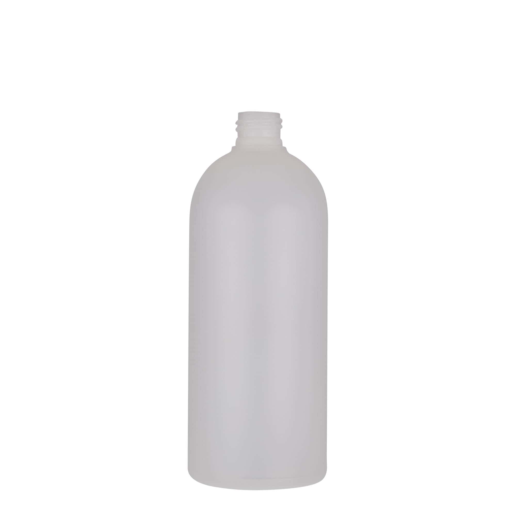 500 ml plastična boca „Tuffy“, HDPE, prirodna, grlo: 24/410