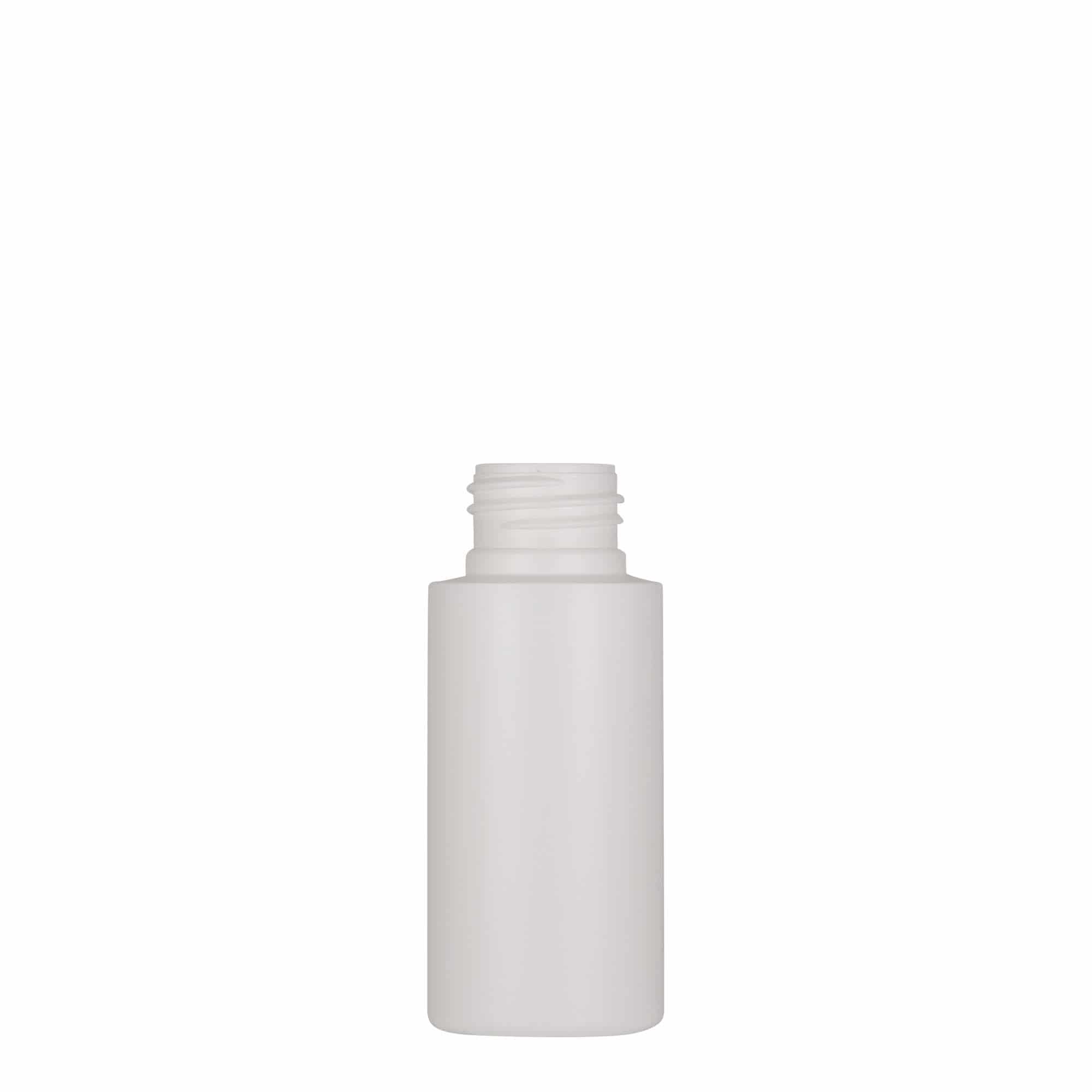 Plastična flaša 50 ml 'Pipe', Green HDPE, bijela, otvor: GPI 24/410 Plastična flaša 50 ml 'Pipe', Green HDPE, bijela, otvor: GPI 24/410