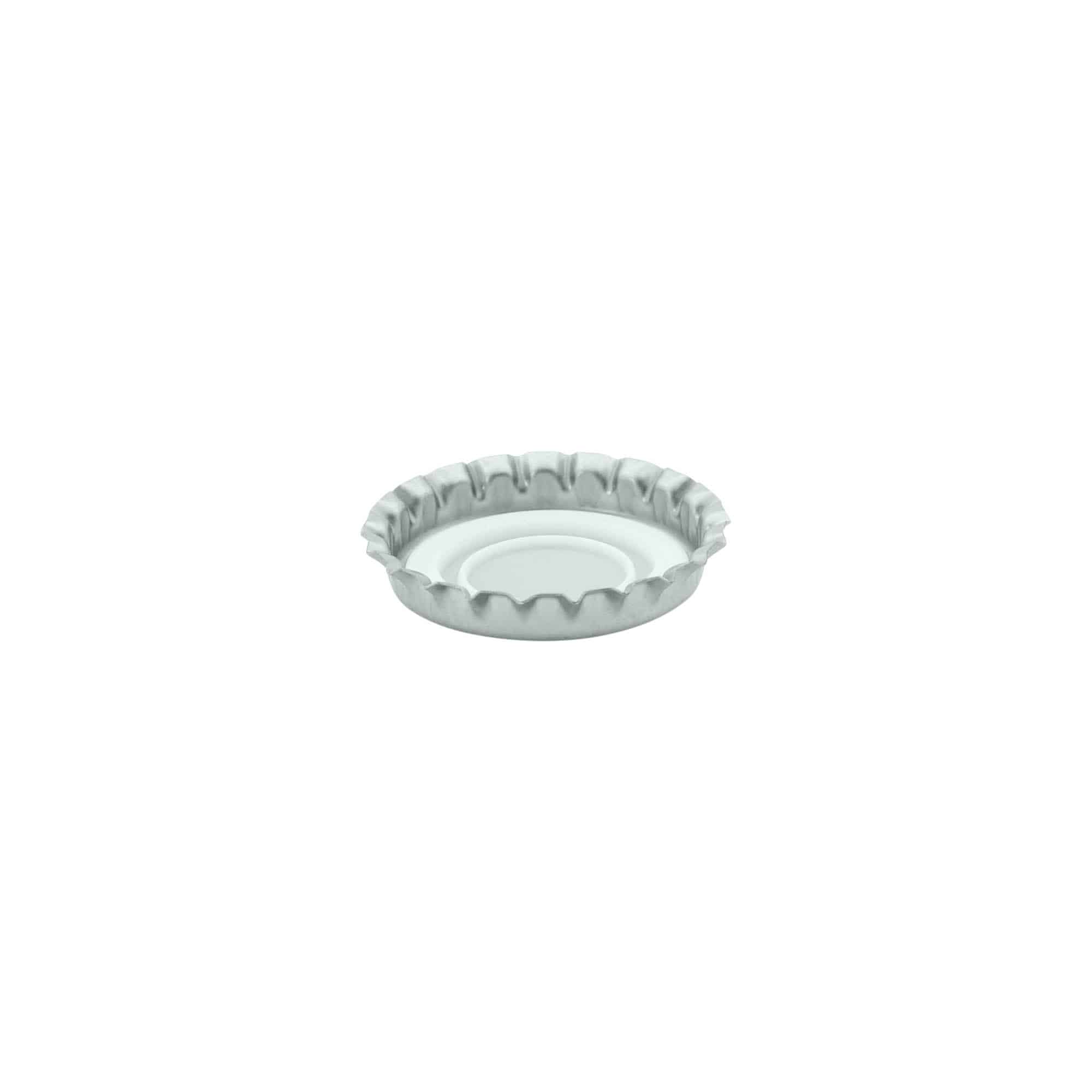 Krunski čep 29 mm, metal, srebrna