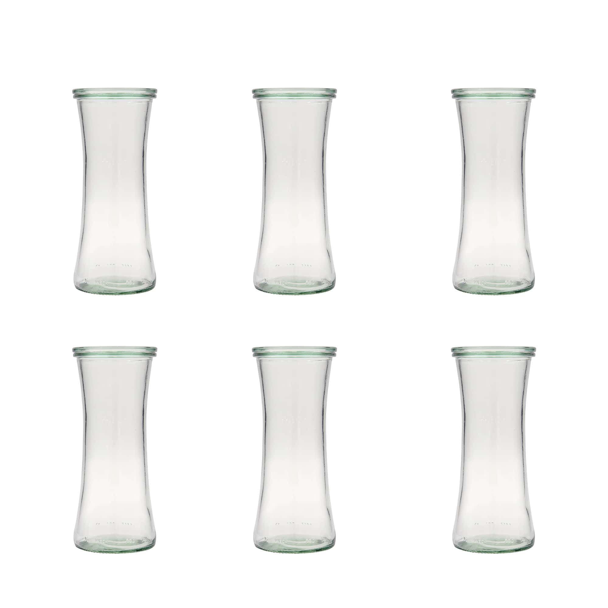 6x 730 ml WECK gurmanska tegla sa staklenim poklopcem RR 80