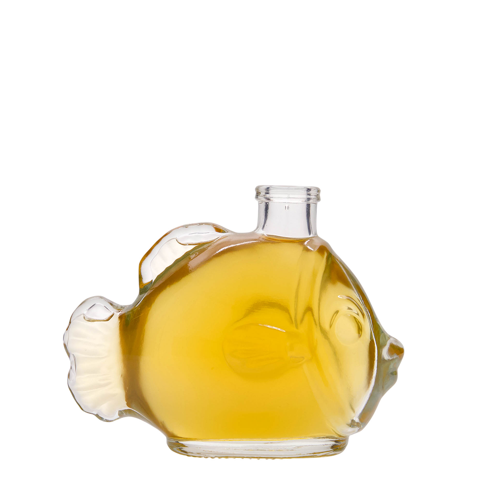 200 ml staklena boca 'Riba', grlo: čep