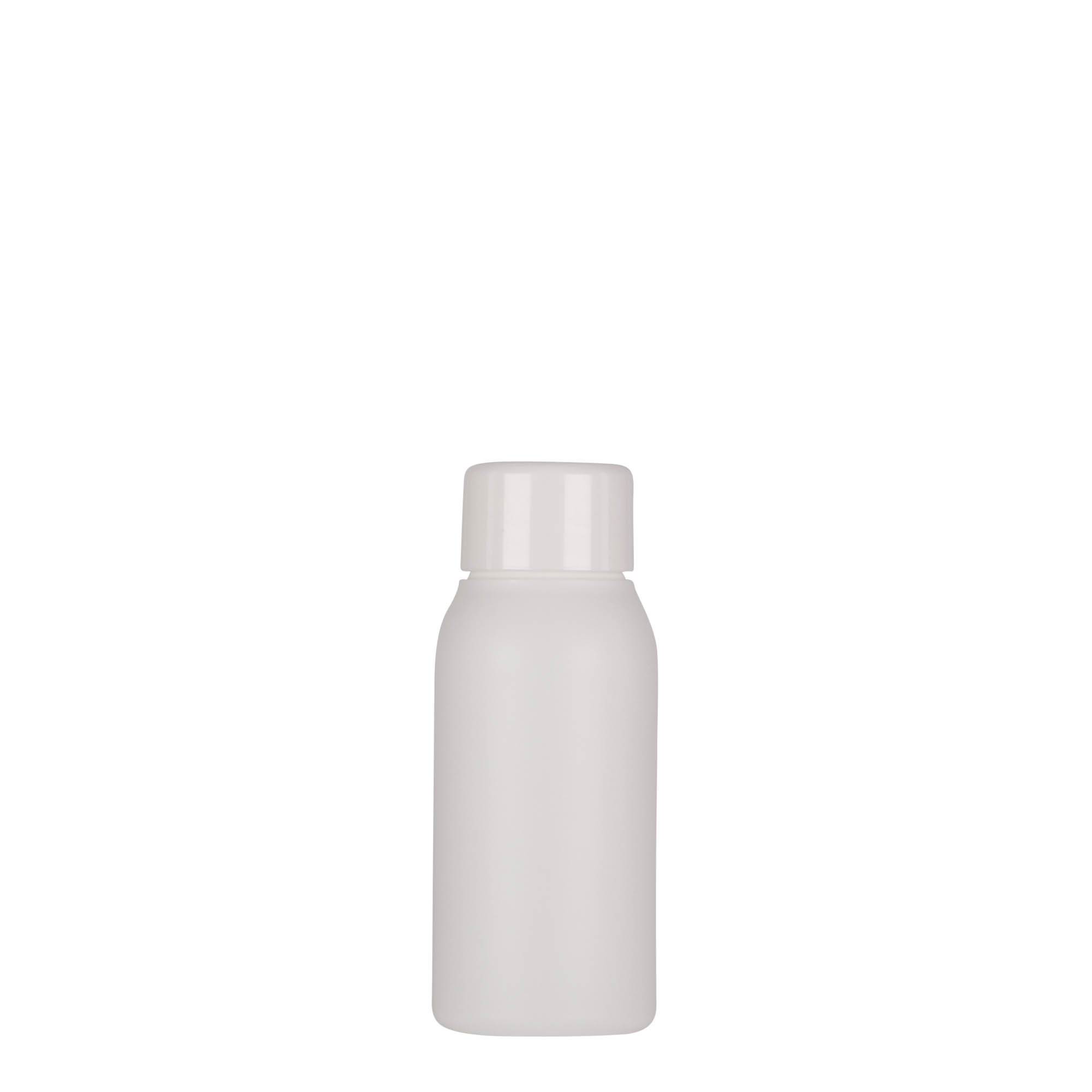 50 ml plastična bočica 'Tuffy', HDPE, bijela, grlo: 24/410