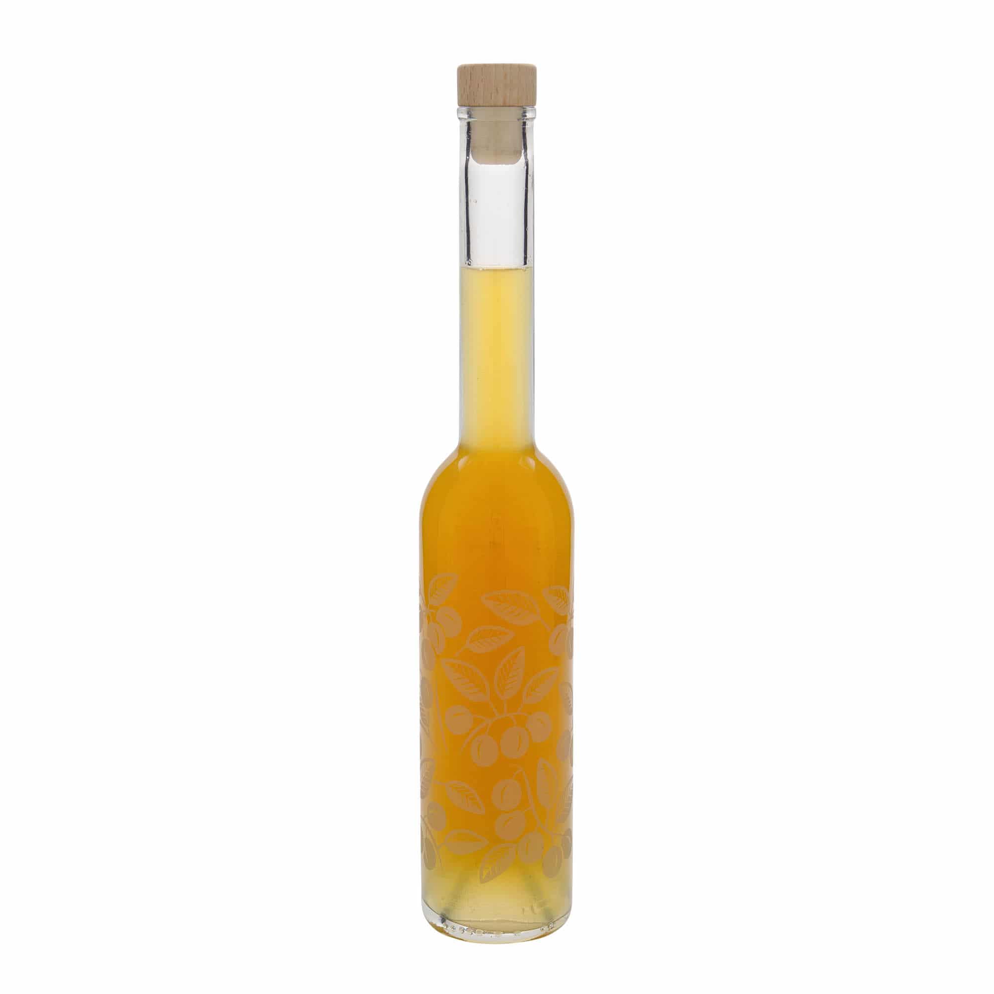 350 ml staklena boca 'Opera', motiv: šljive mirabelle, grlo: čep