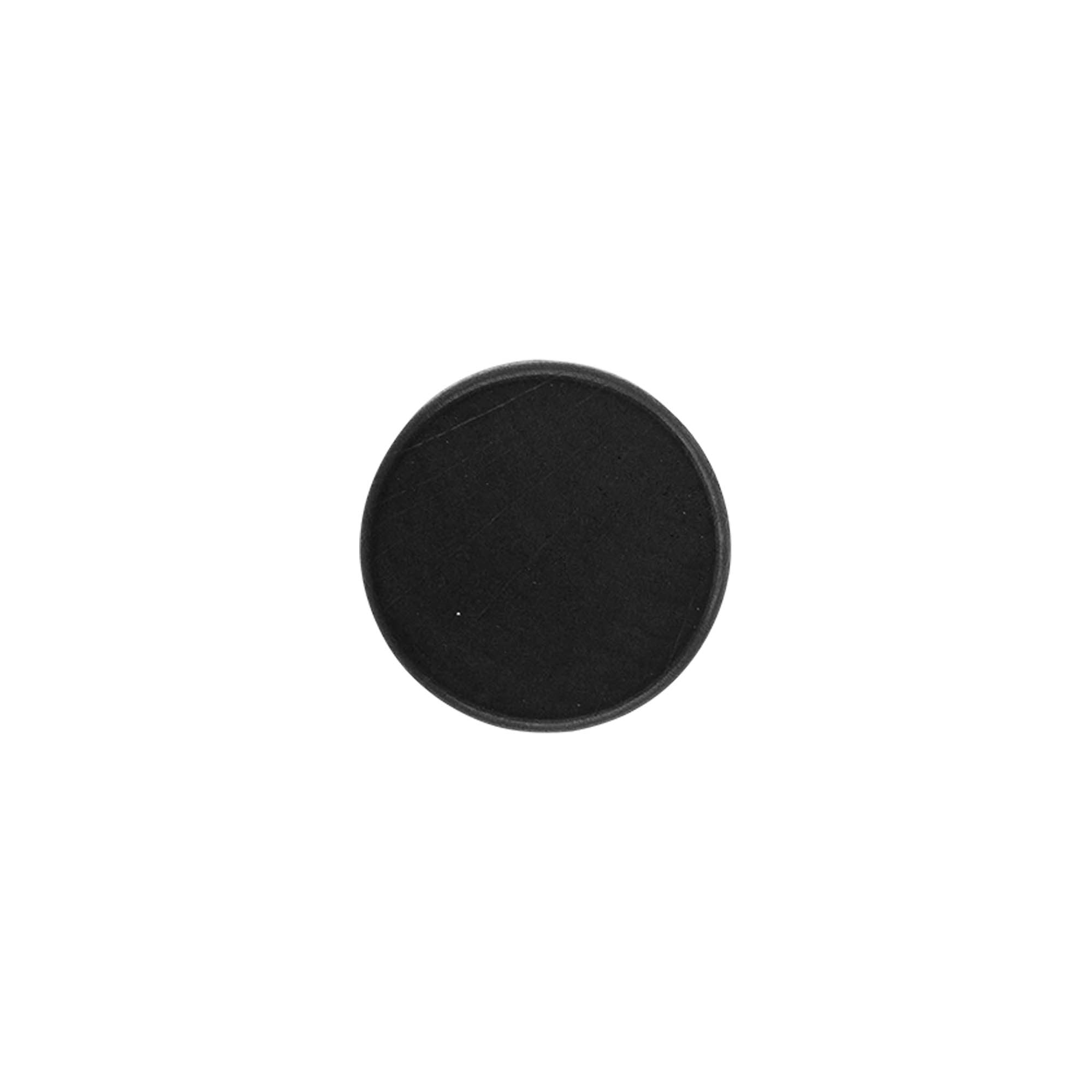Čep s ručkom 19 mm, drvo/plastika, crni, za otvor: čep Čep s ručkom 19 mm, drvo/plastika, crni, za otvor: čep