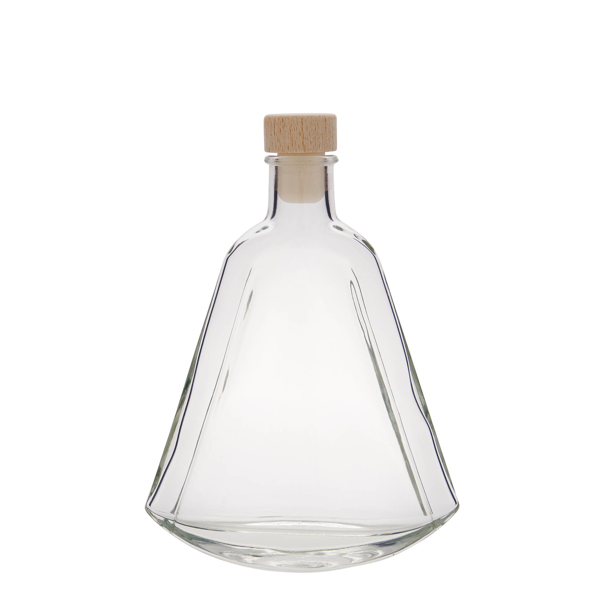 200 ml staklena boca 'Maurizio', ovalna, otvor: plutani čep 200 ml staklena boca 'Maurizio', ovalna, otvor: plutani čep